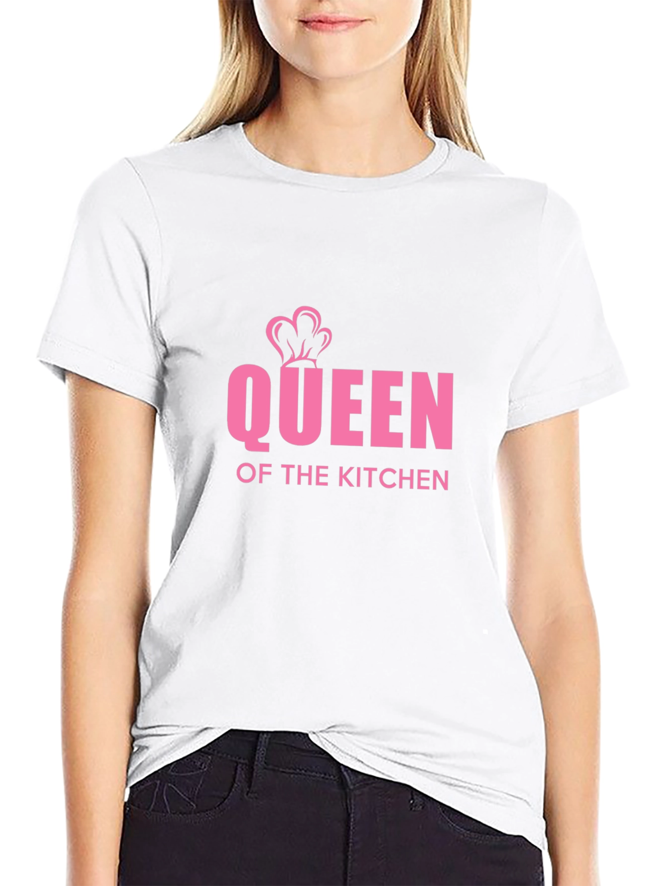 Queen of the Kitchen Black T-Shirt