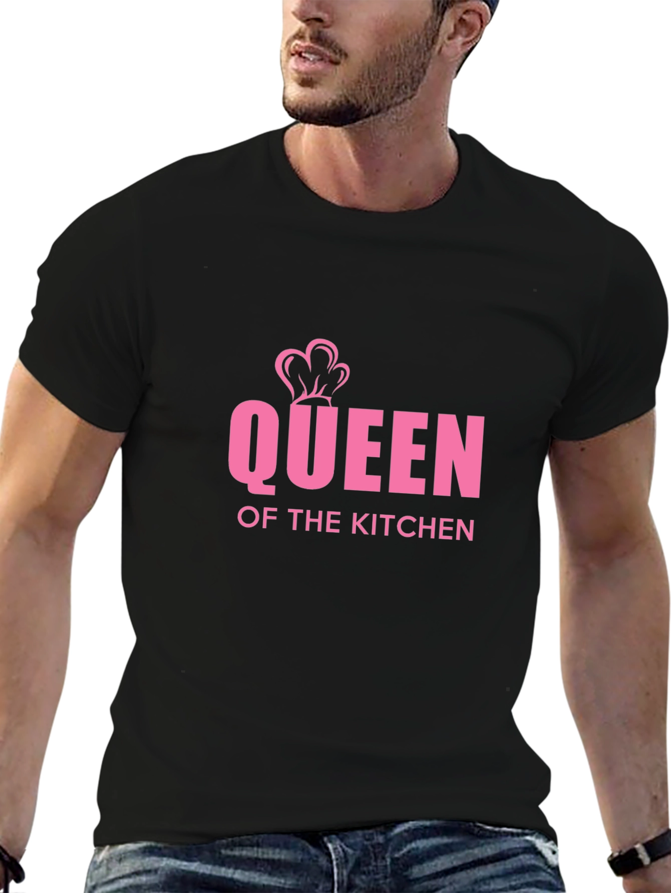 Queen of the Kitchen Black T-Shirt