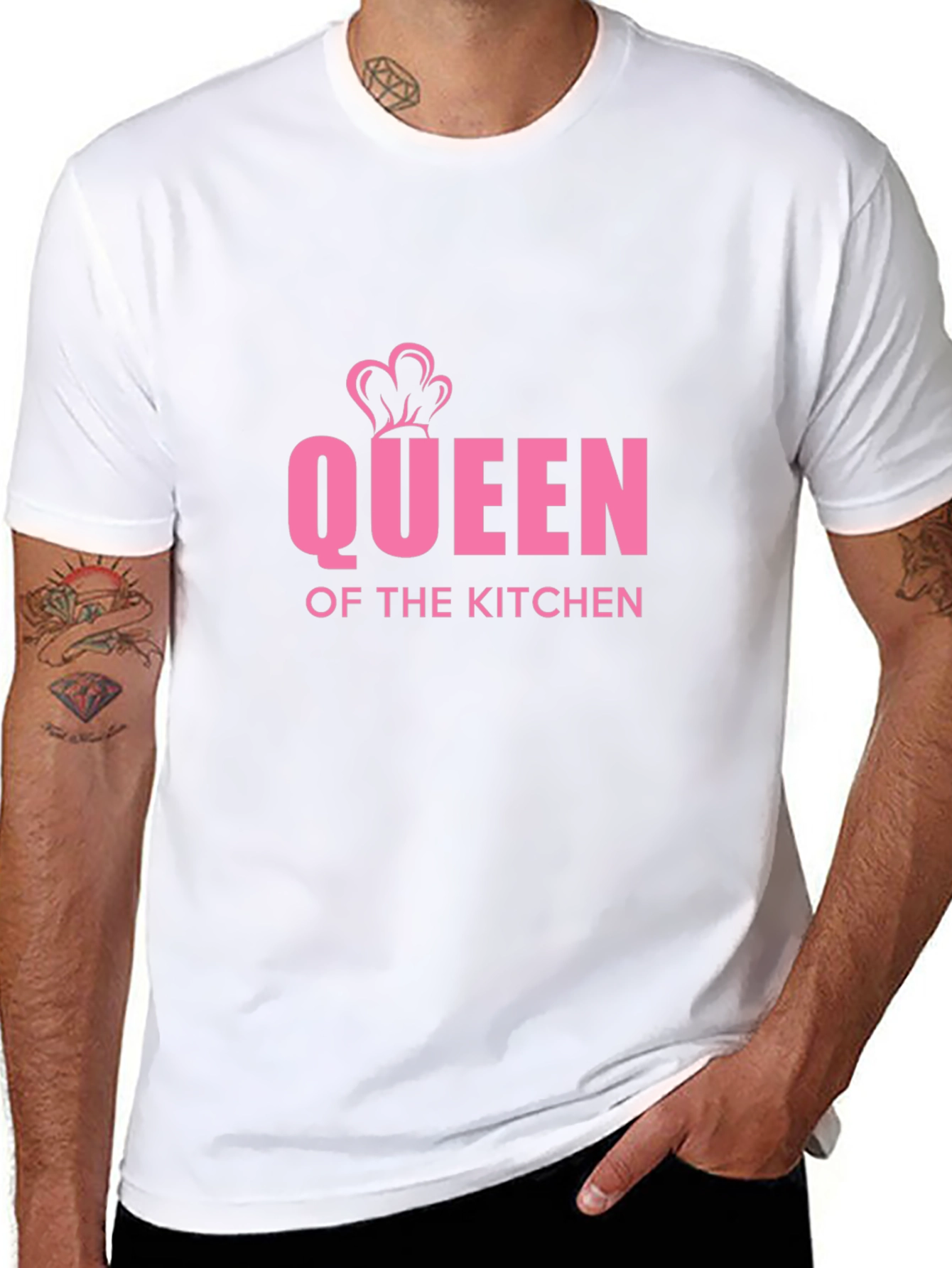 Queen of the Kitchen Black T-Shirt