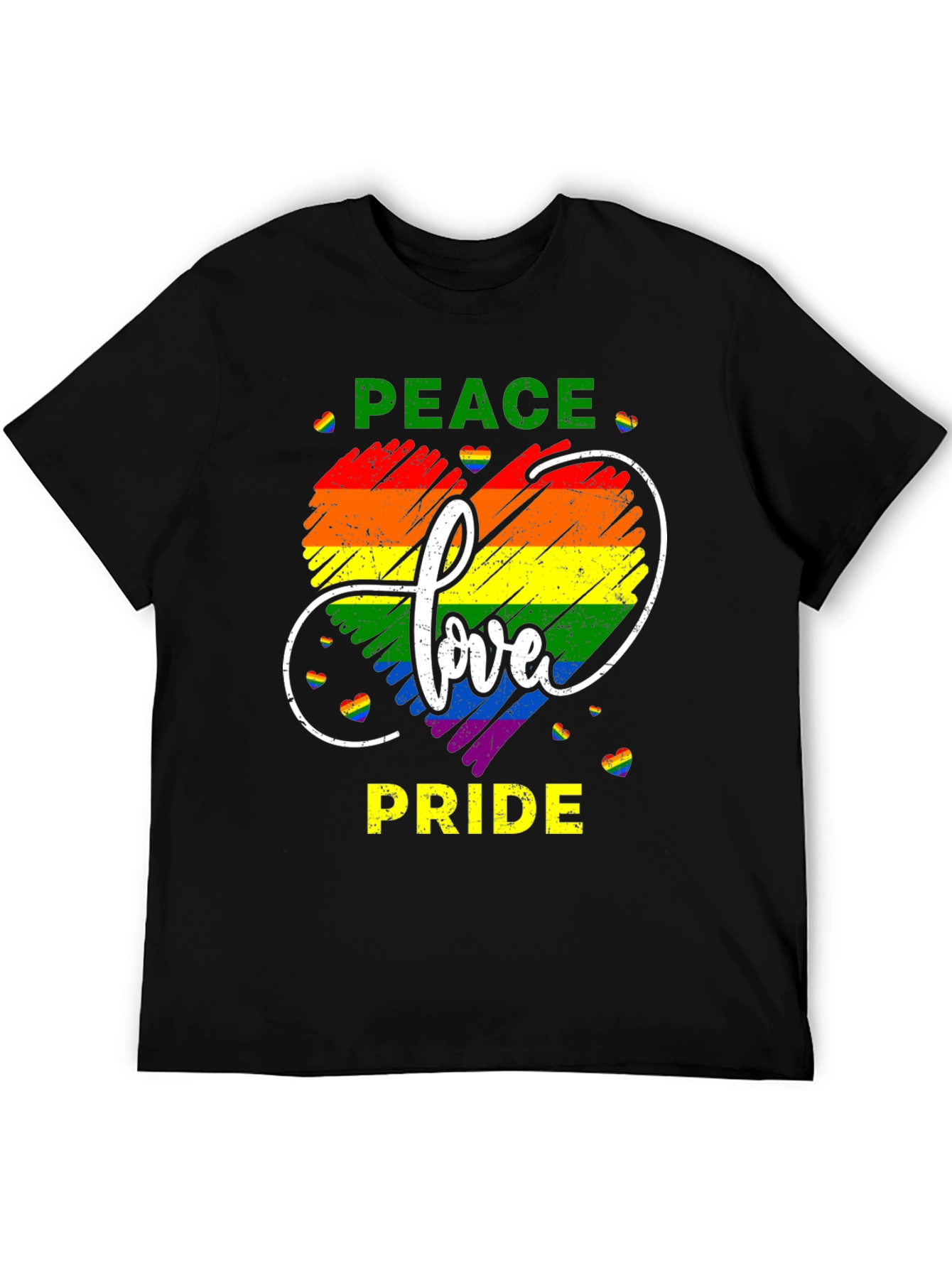 Peace Love Pride Graphic Tee