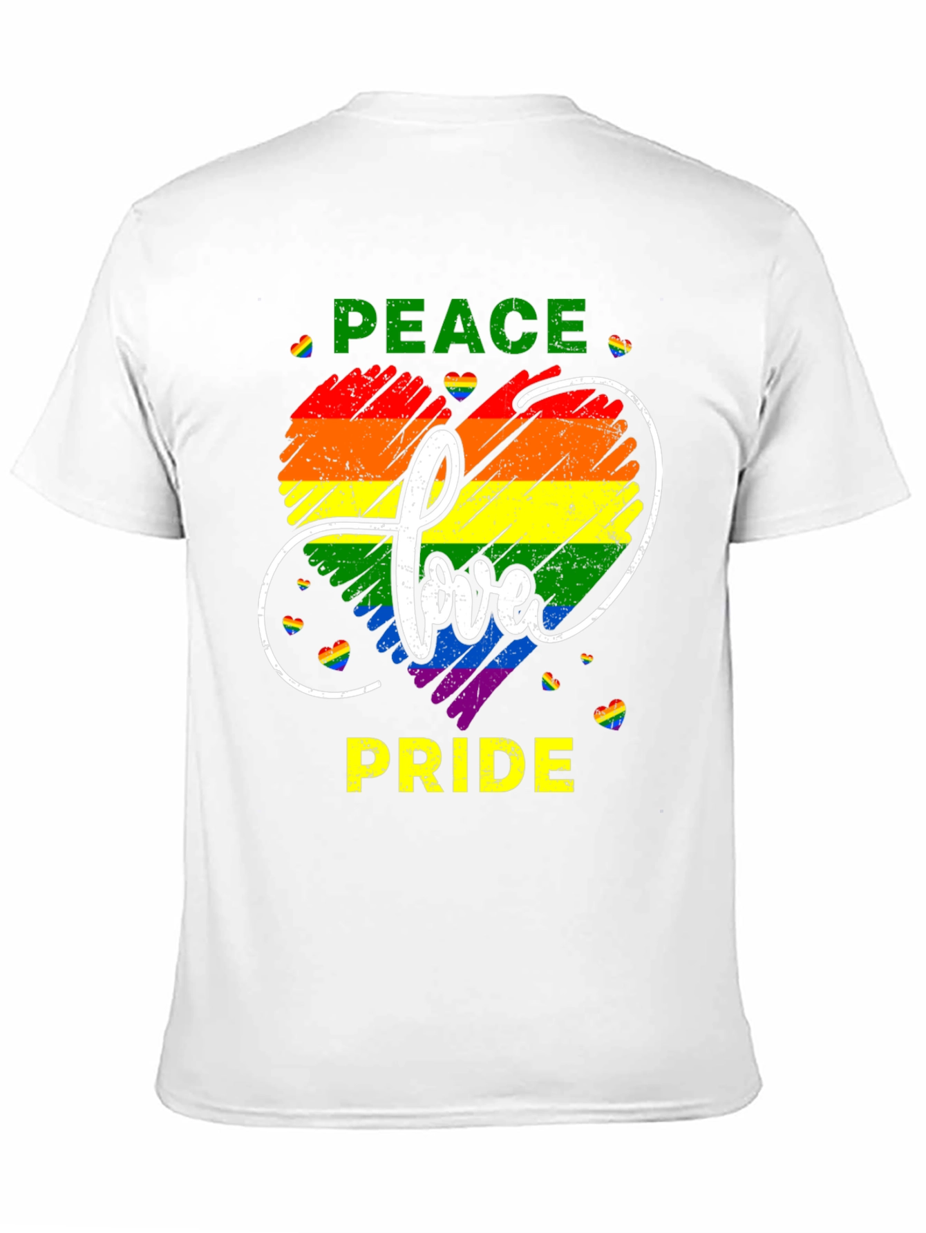 Peace Love Pride Graphic Tee