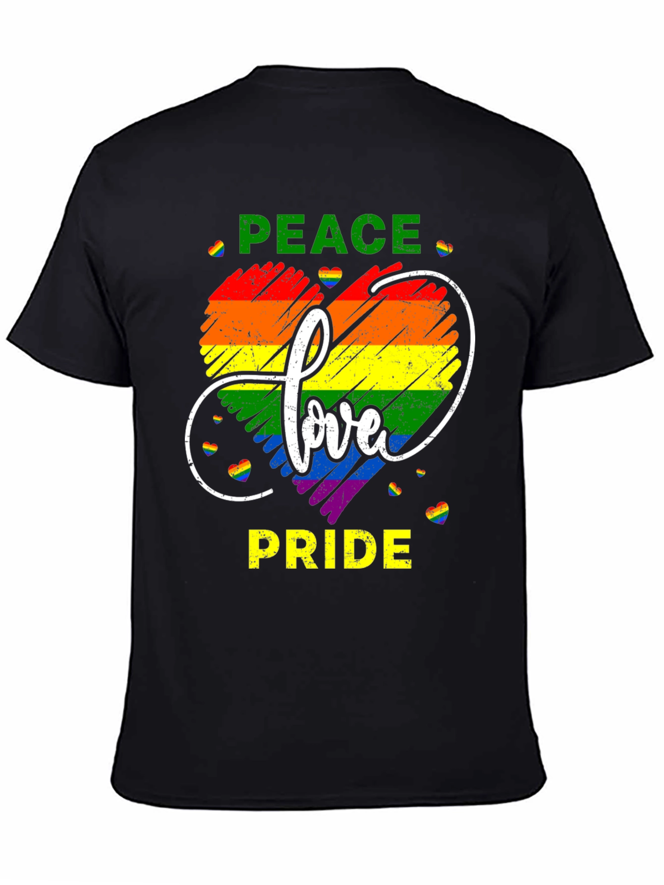 Peace Love Pride Graphic Tee