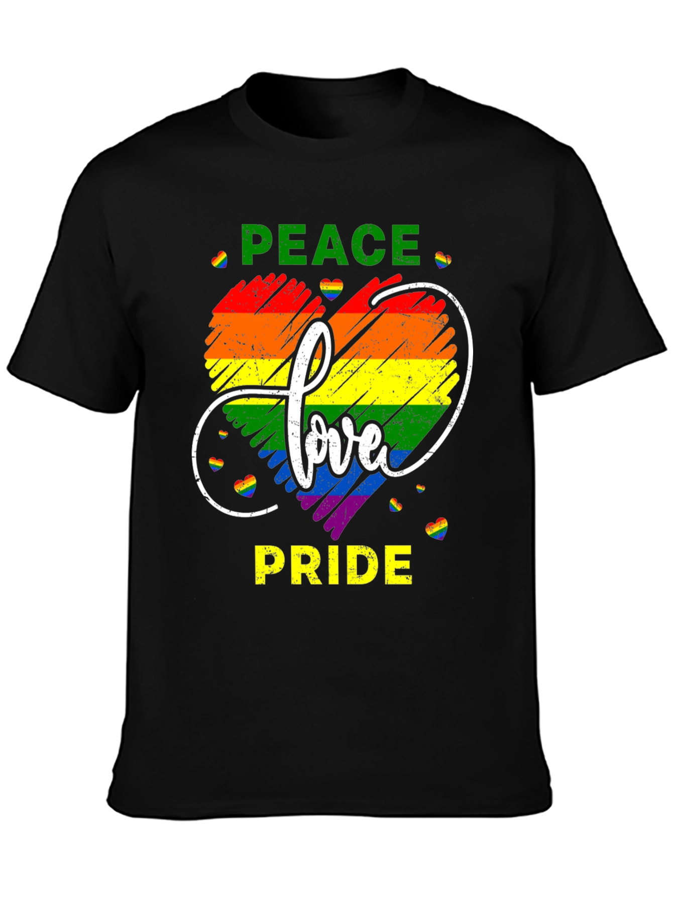 Peace Love Pride Graphic Tee