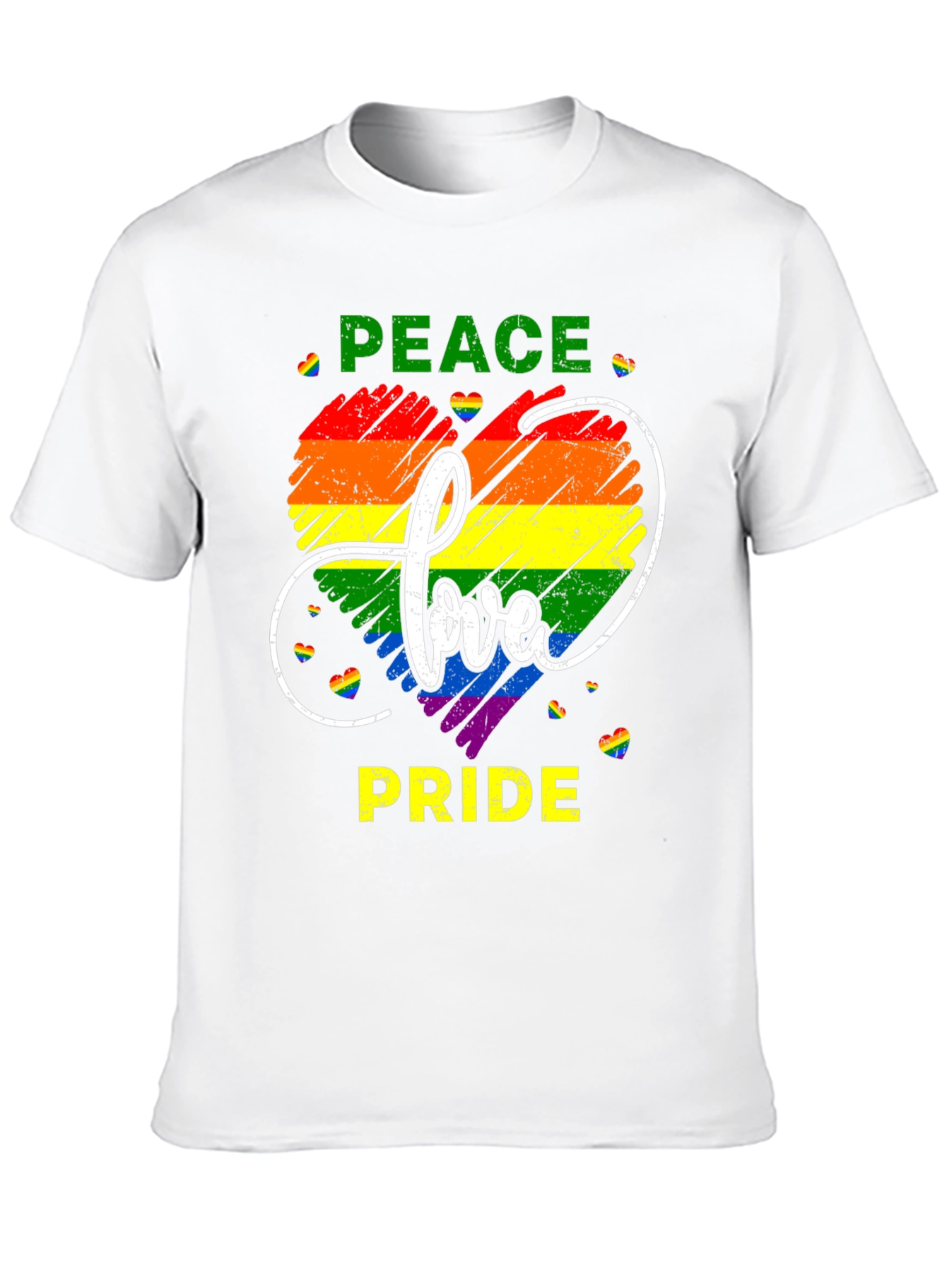 Peace Love Pride Graphic Tee