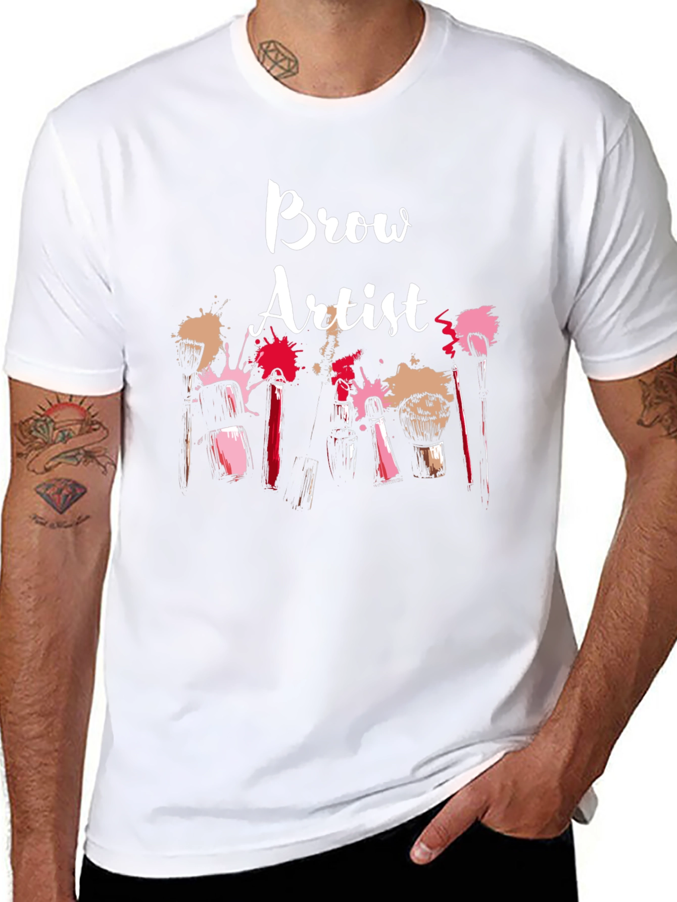 Brow Artist T-Shirt - Makeup Artist Apparel