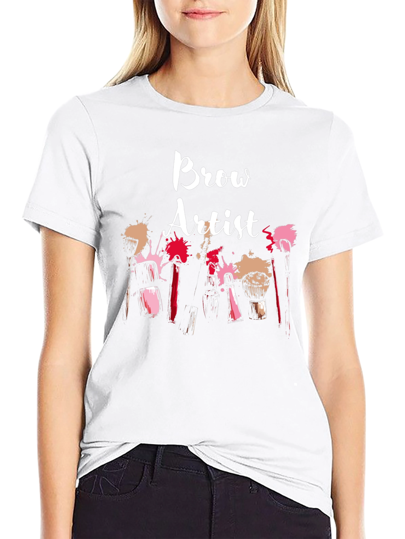 Brow Artist T-Shirt - Makeup Artist Apparel