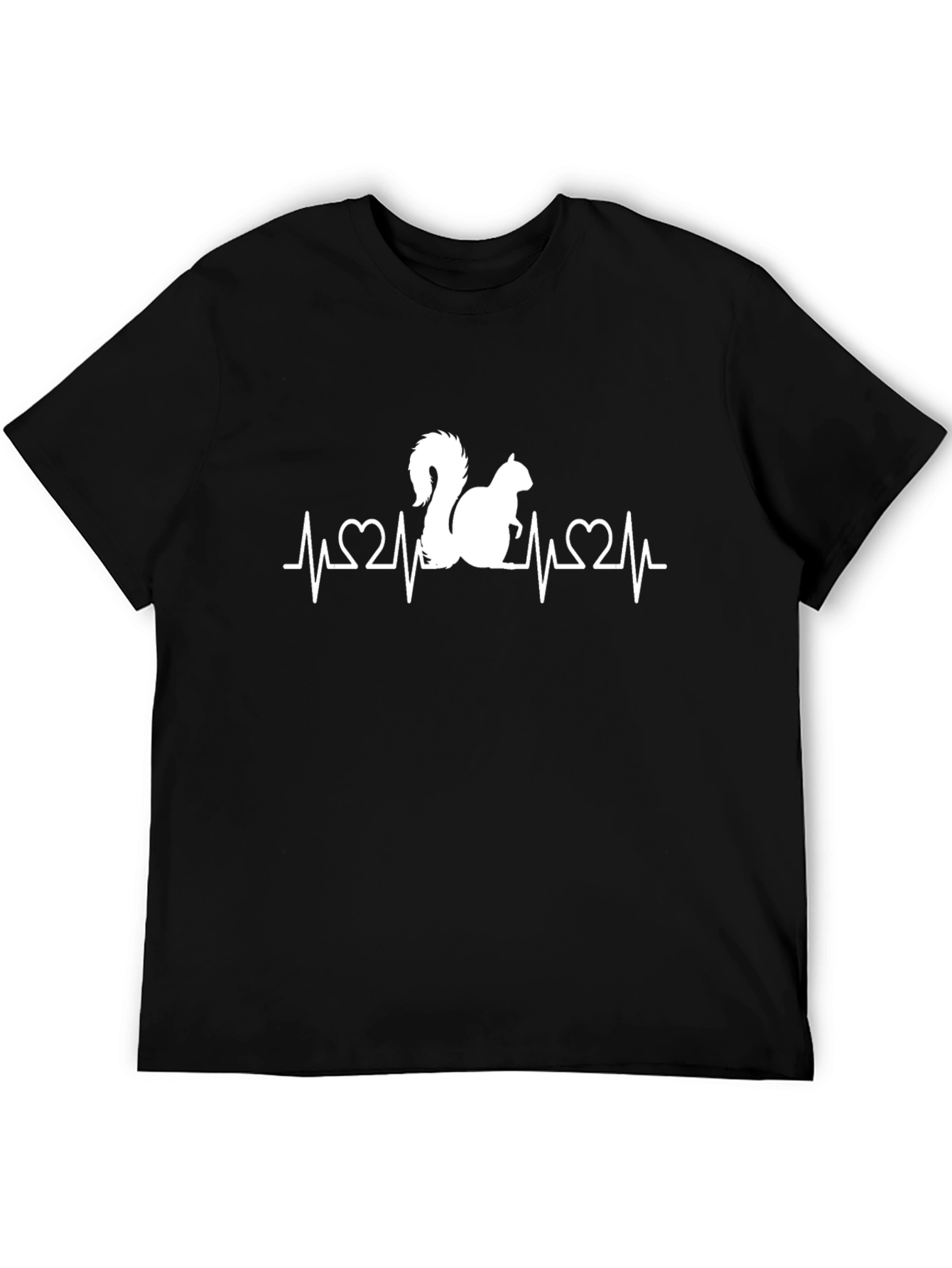 Squirrel Heartbeat T-Shirt - Love Squirrels!