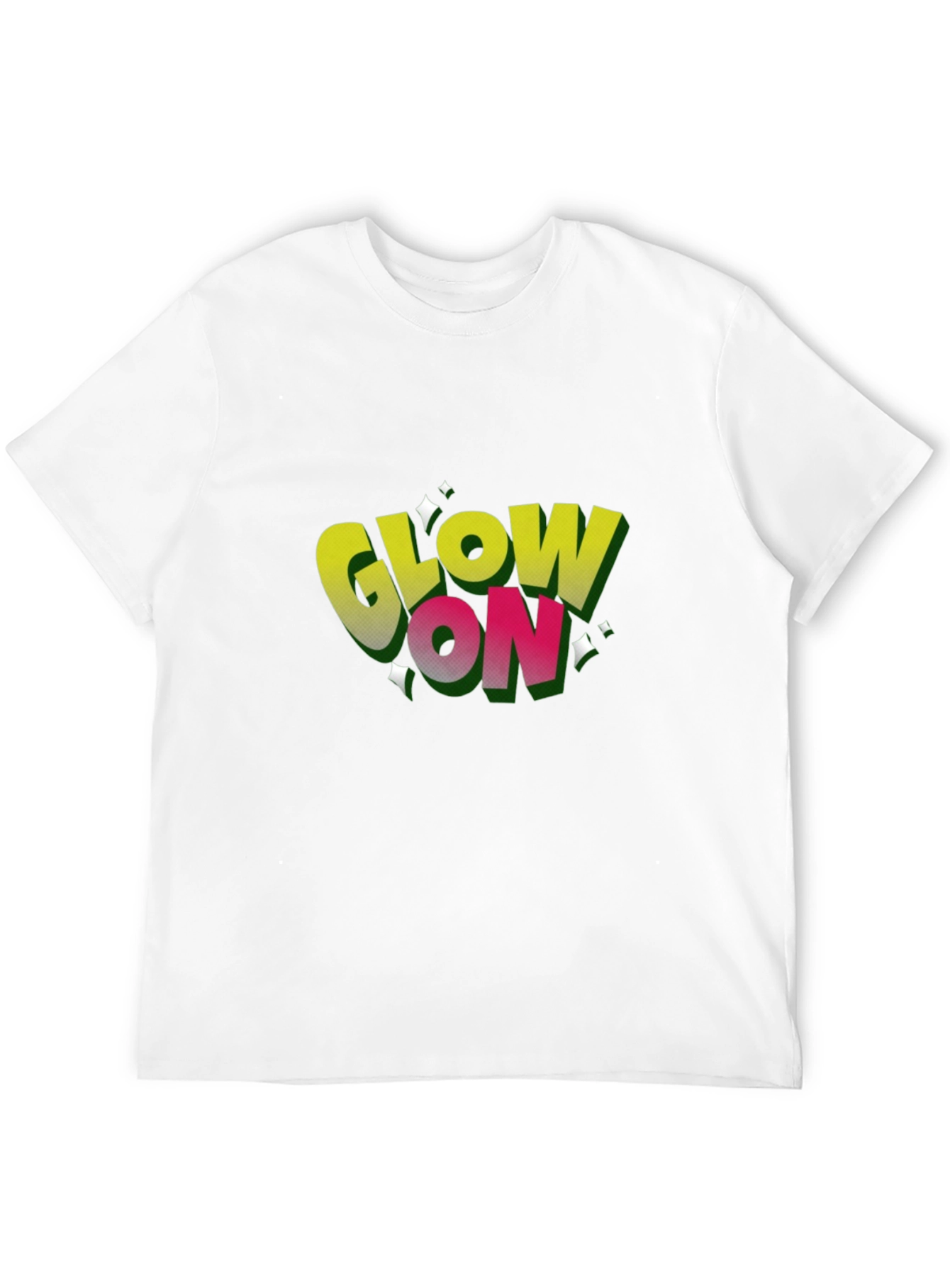Glow On Black T-Shirt