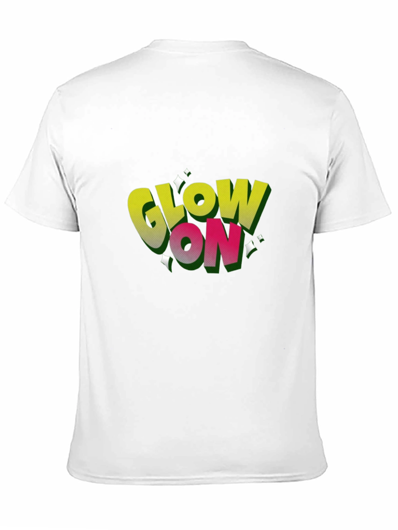 Glow On Black T-Shirt