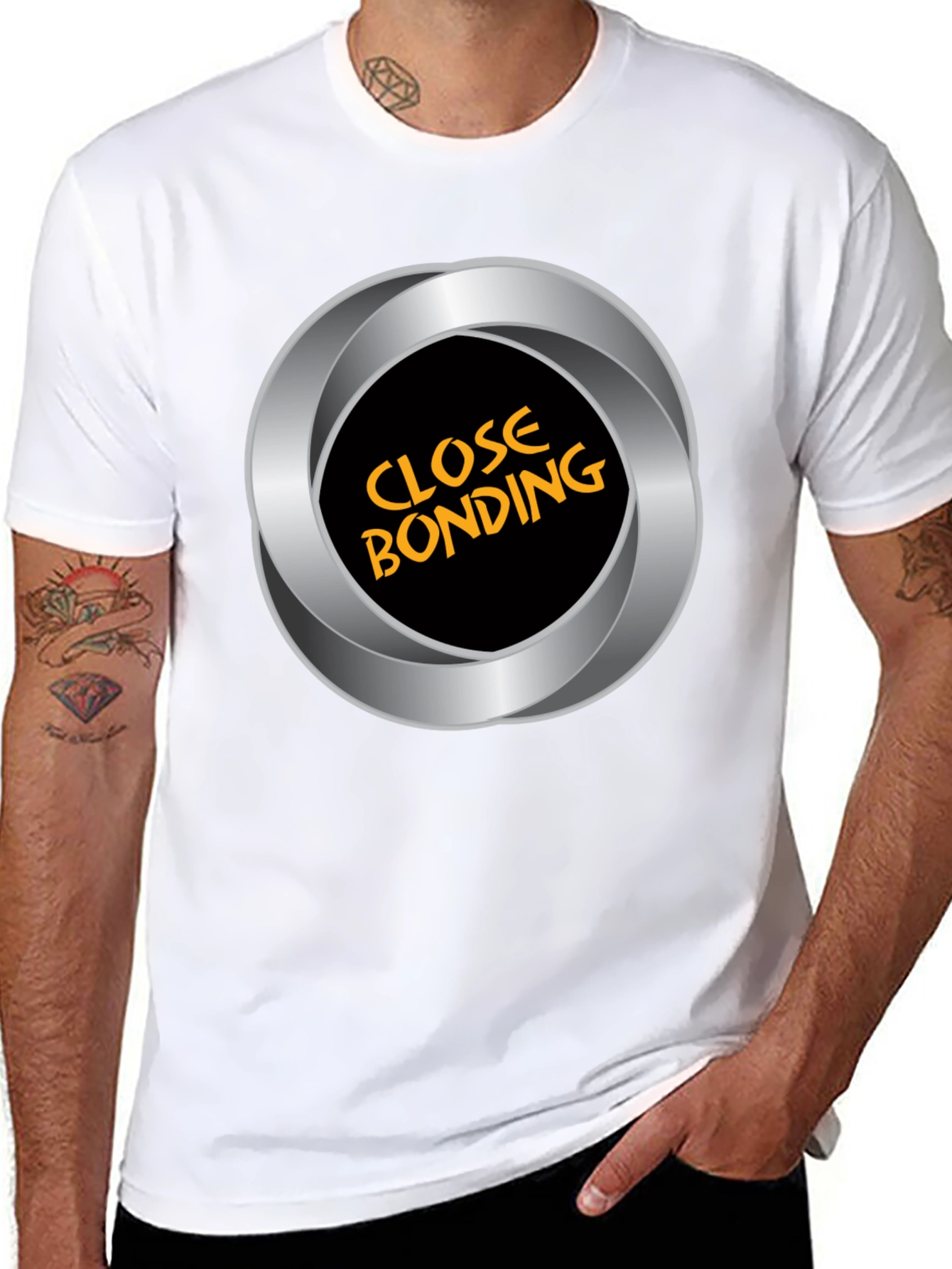 Close Bonding Graphic T-Shirt