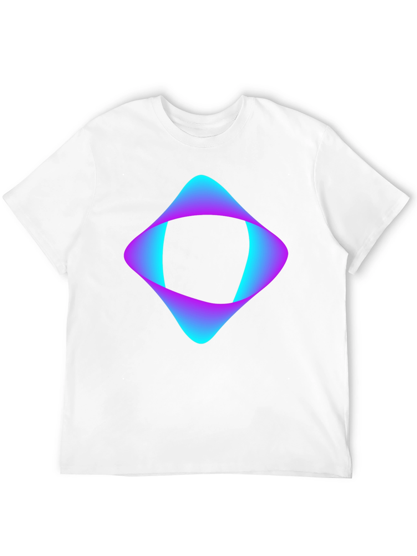 Abstract Graphic Black T-Shirt - Modern Design
