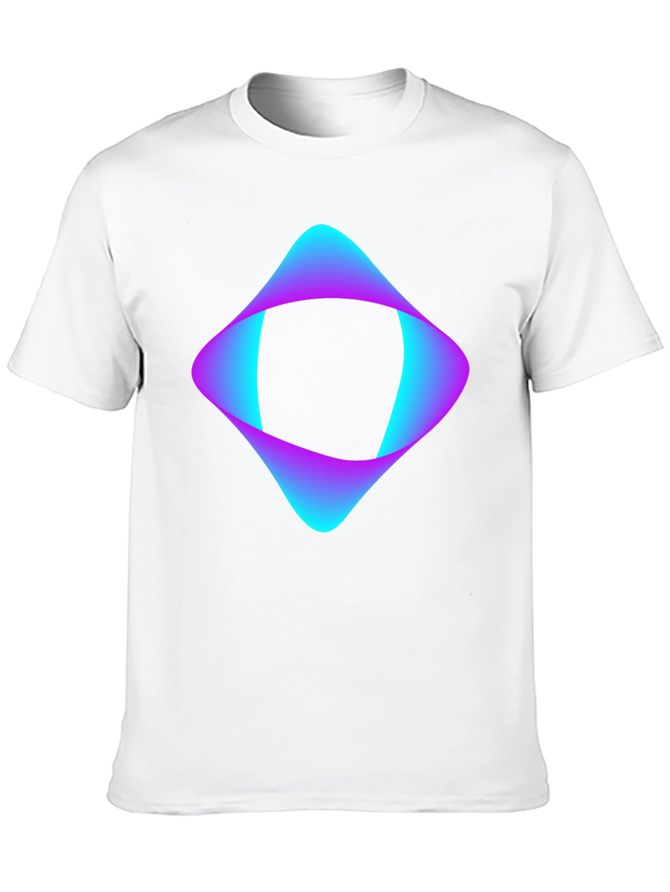 Abstract Graphic Black T-Shirt - Modern Design
