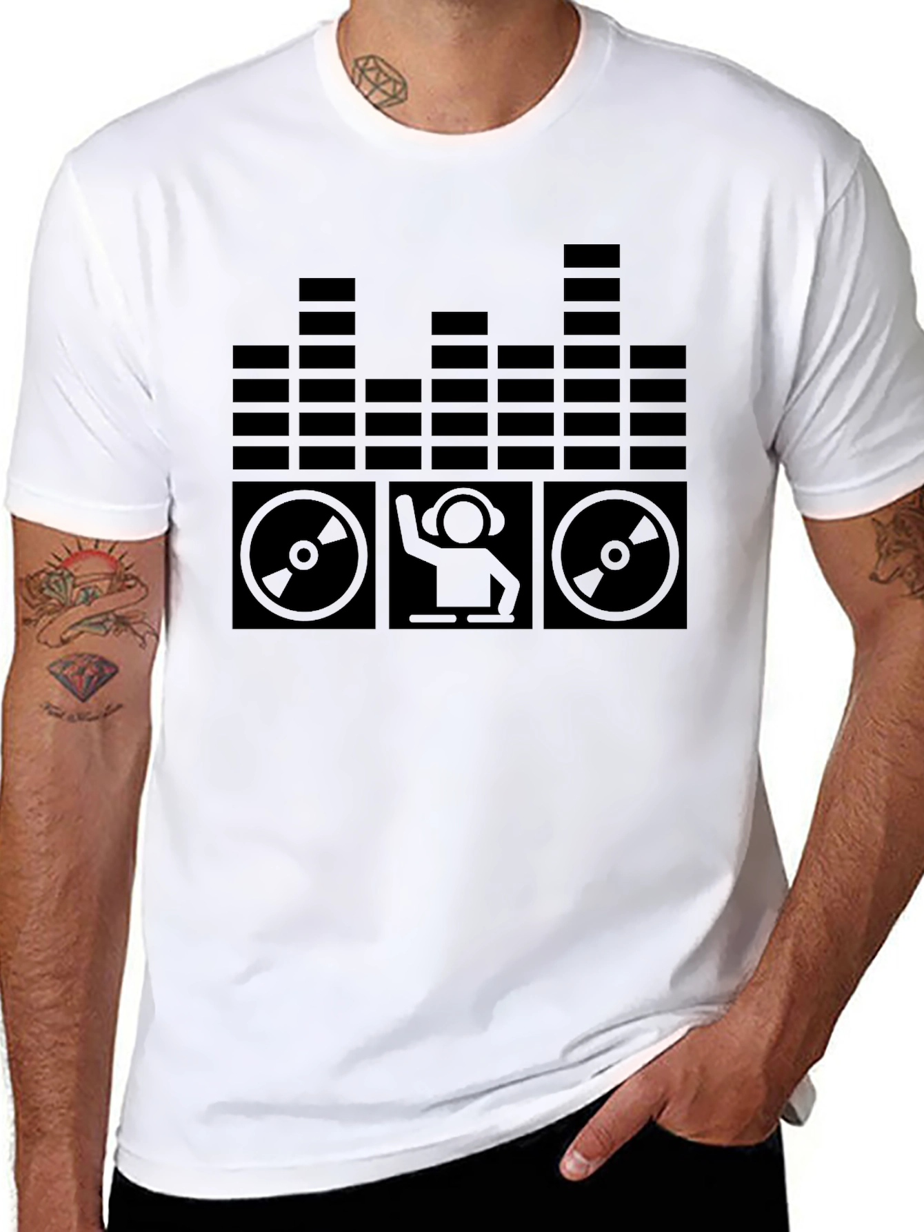 DJ Graphic T-Shirt - Stylish Music Lover Tee