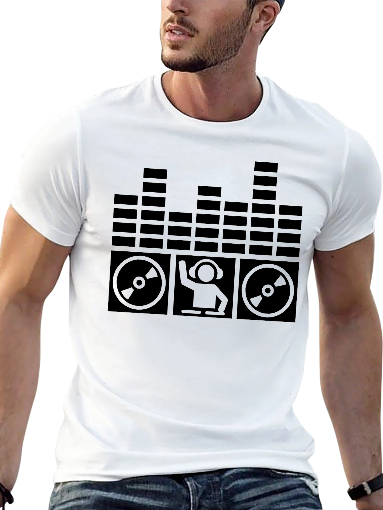 DJ Graphic T-Shirt - Stylish Music Lover Tee