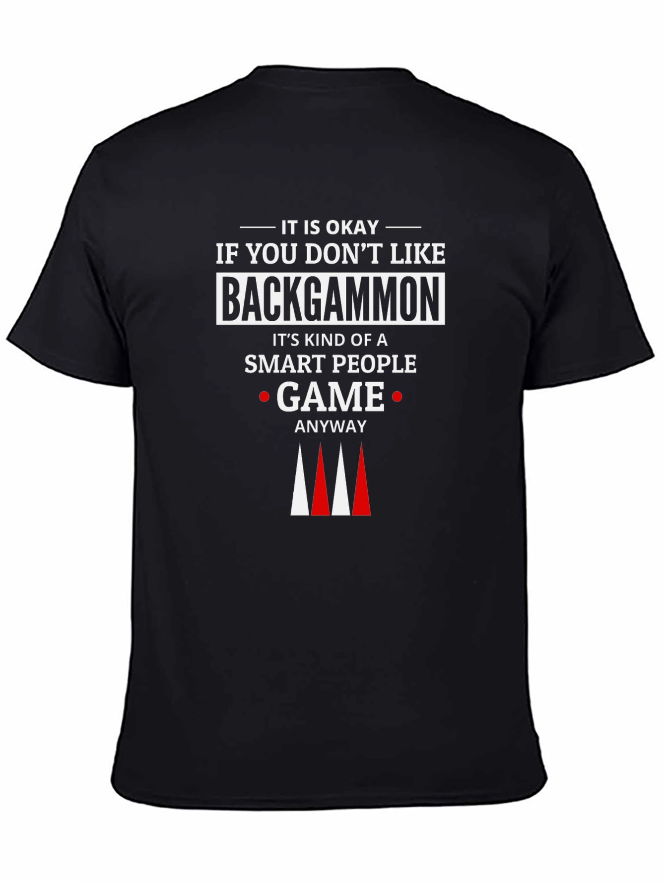 Backgammon Smart People Game T-Shirt