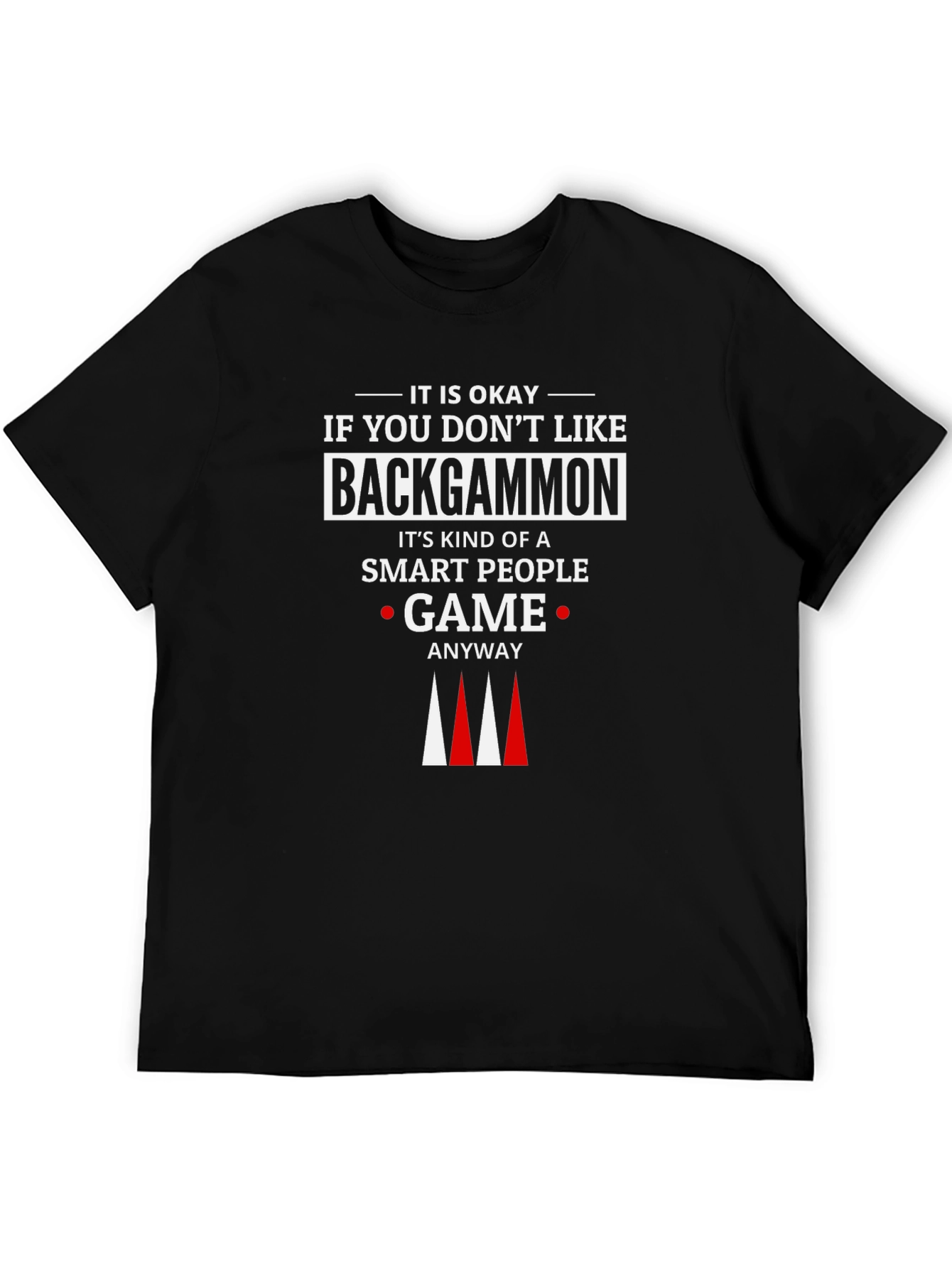 Backgammon Smart People Game T-Shirt