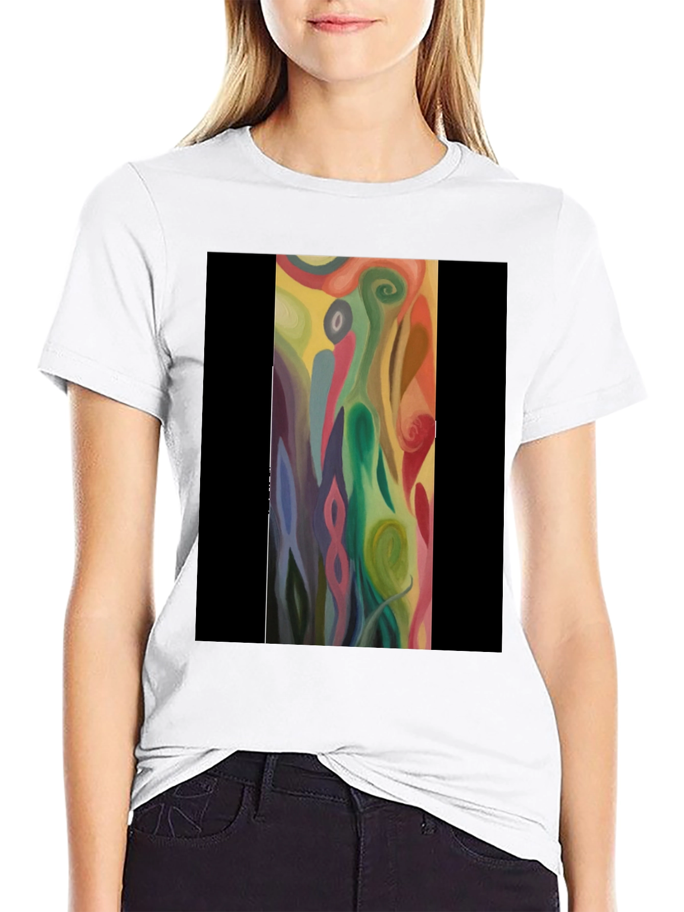 Abstract Art T-Shirt - Modern Artistic Design
