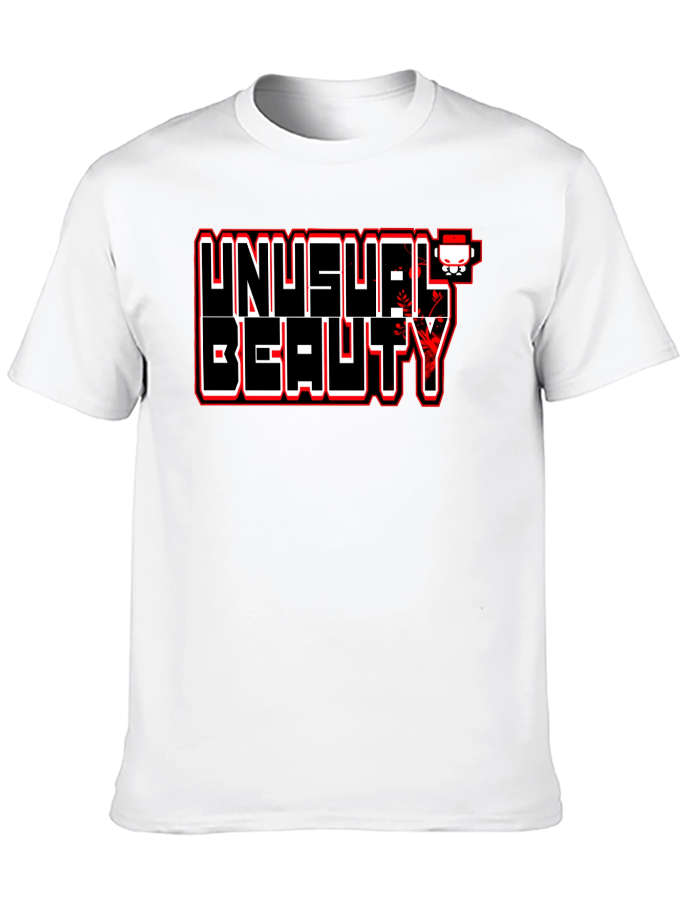 Unusual Beauty Graphic Tee - Bold Statement Shirt