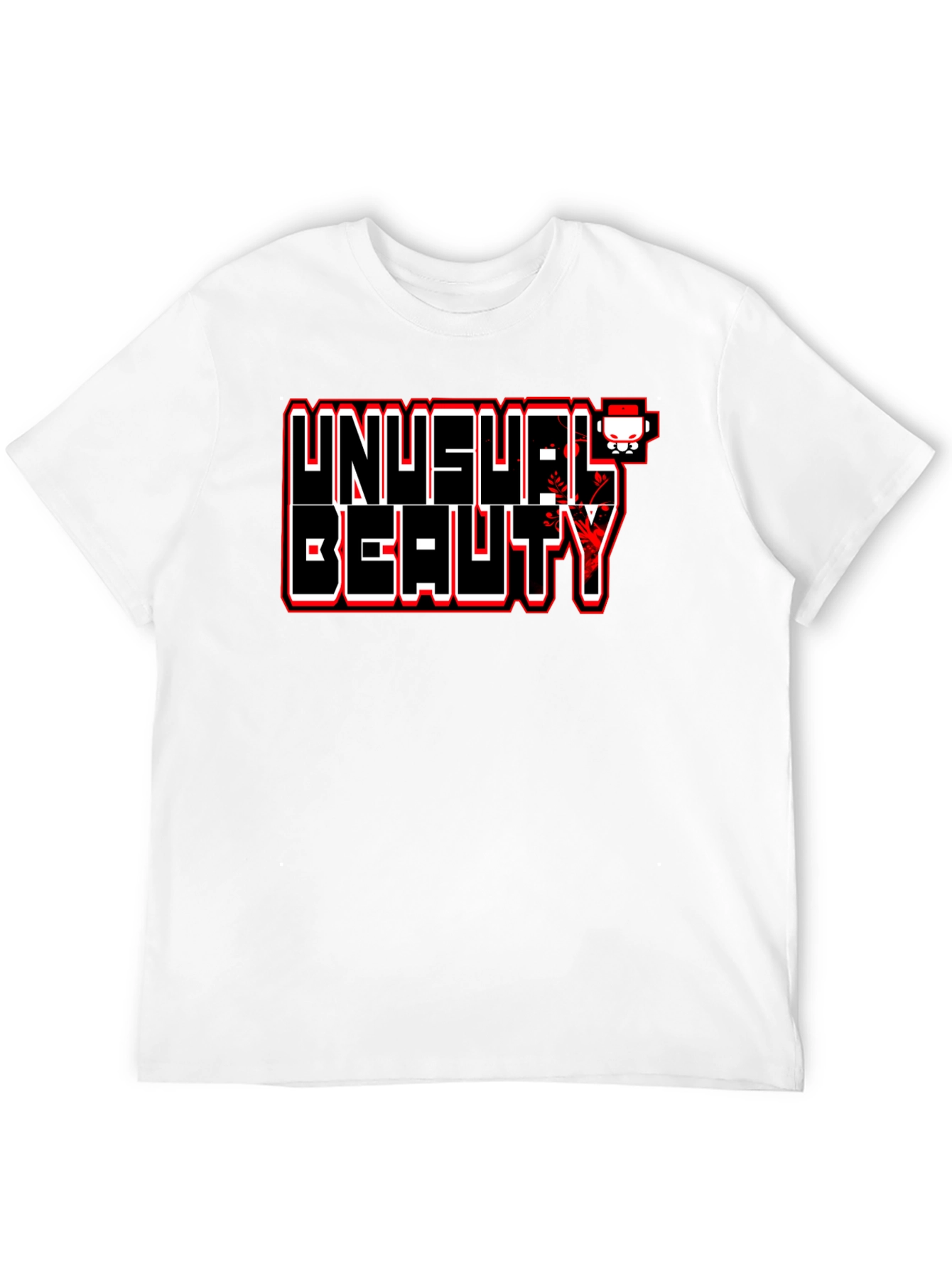 Unusual Beauty Graphic Tee - Bold Statement Shirt