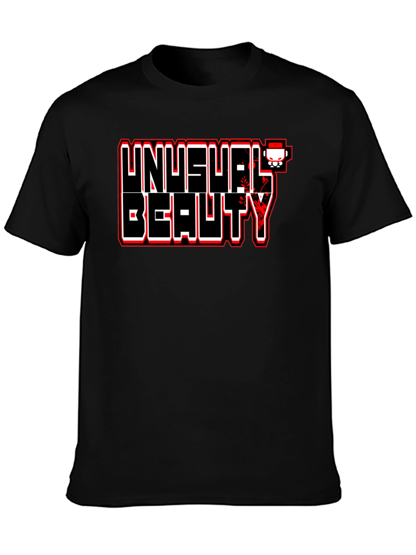 Unusual Beauty Graphic Tee - Bold Statement Shirt