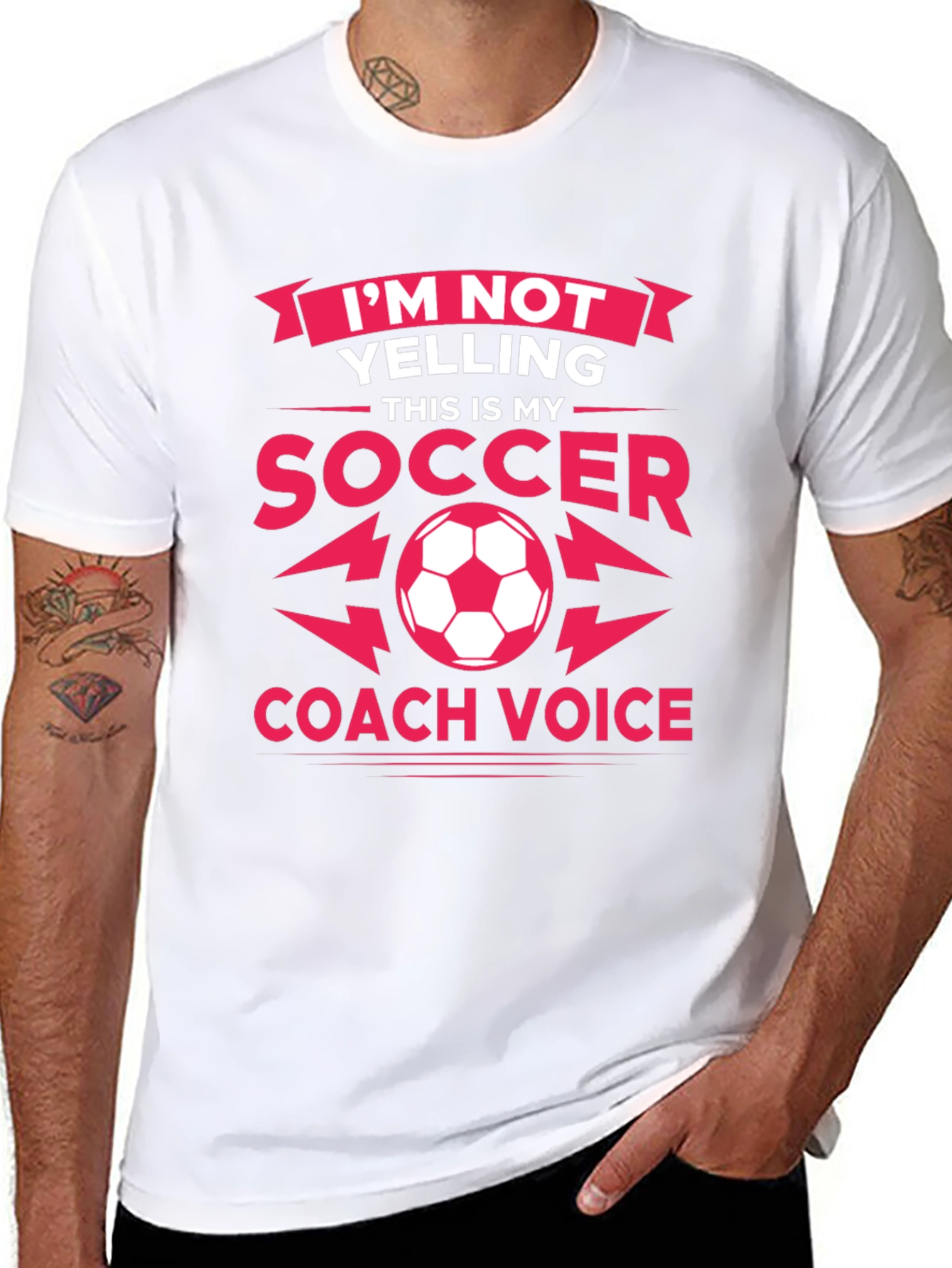 Im Not Yelling Soccer Coach T-Shirt