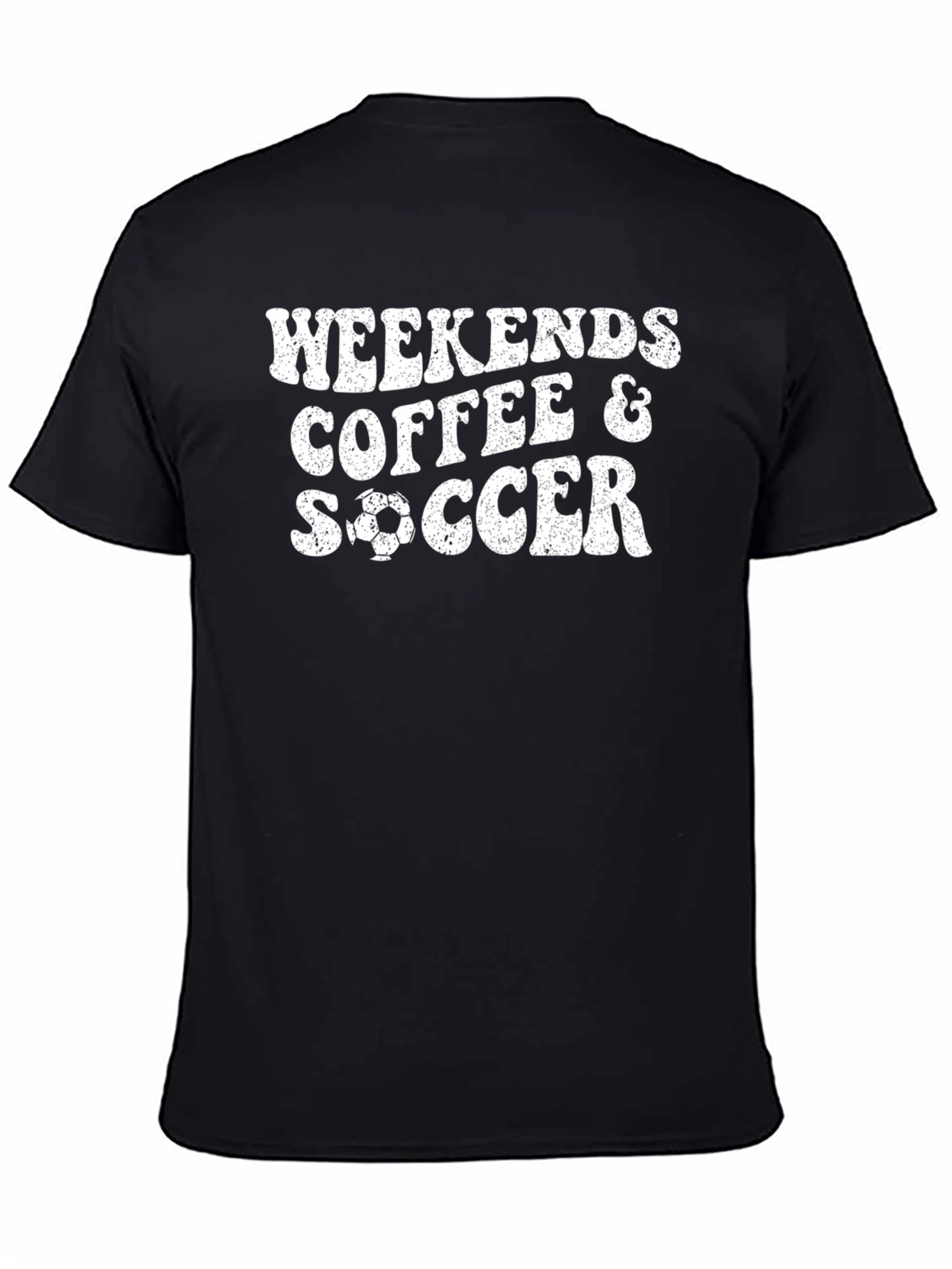 Weekends Coffee & Soccer Graphic T-Shirt