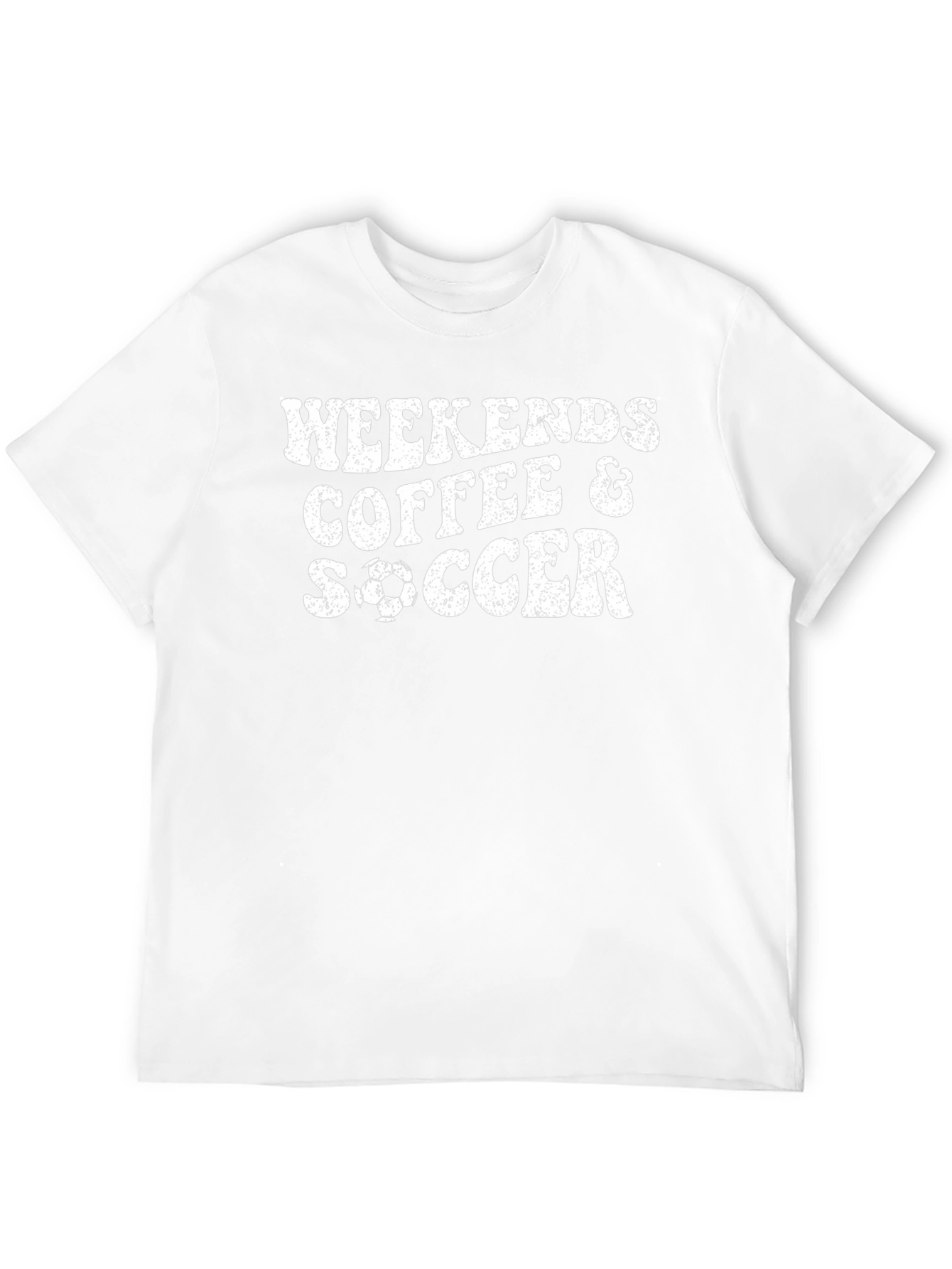 Weekends Coffee & Soccer Graphic T-Shirt