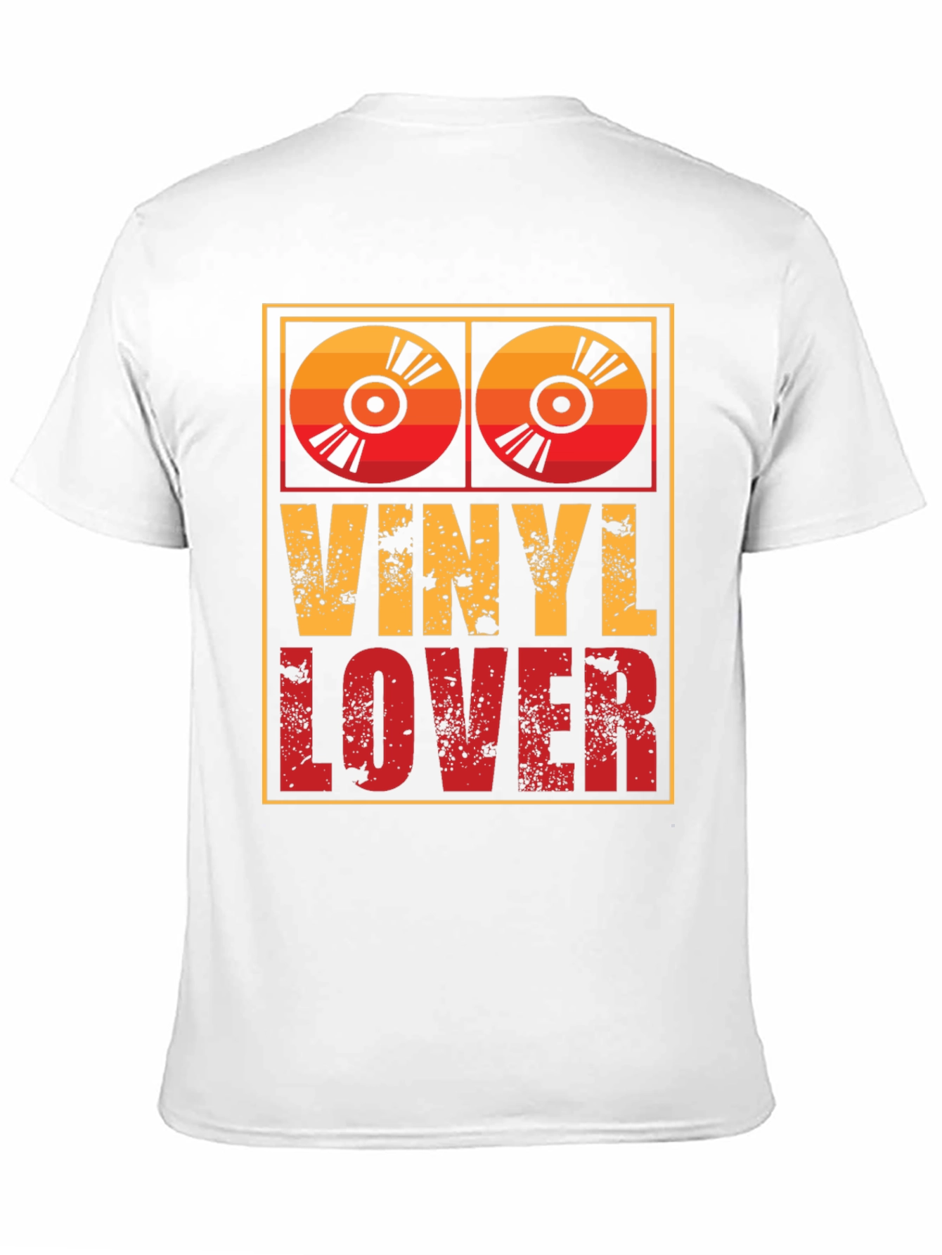 Retro Vinyl Lover T-Shirt - Music Fan Tee