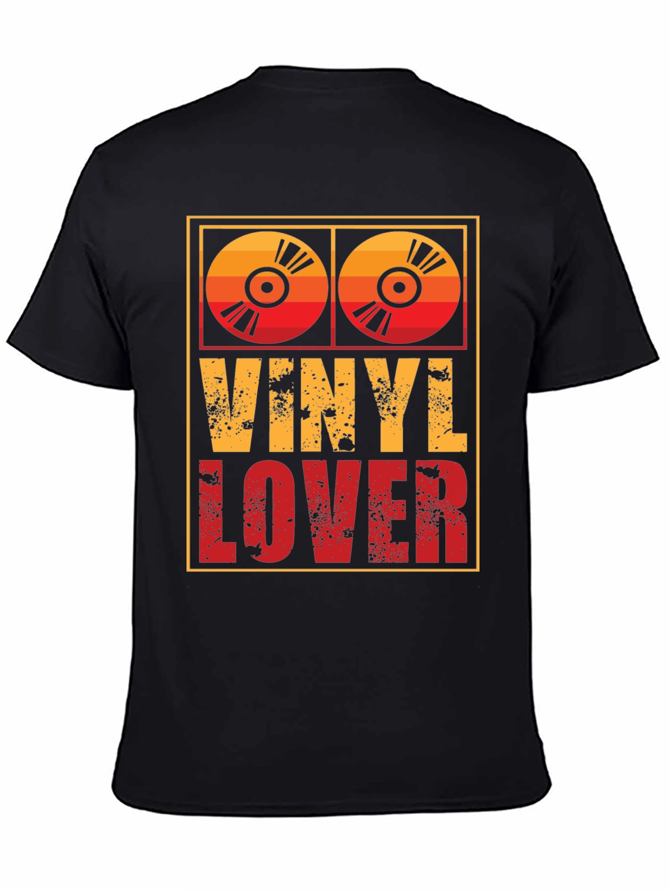 Retro Vinyl Lover T-Shirt - Music Fan Tee