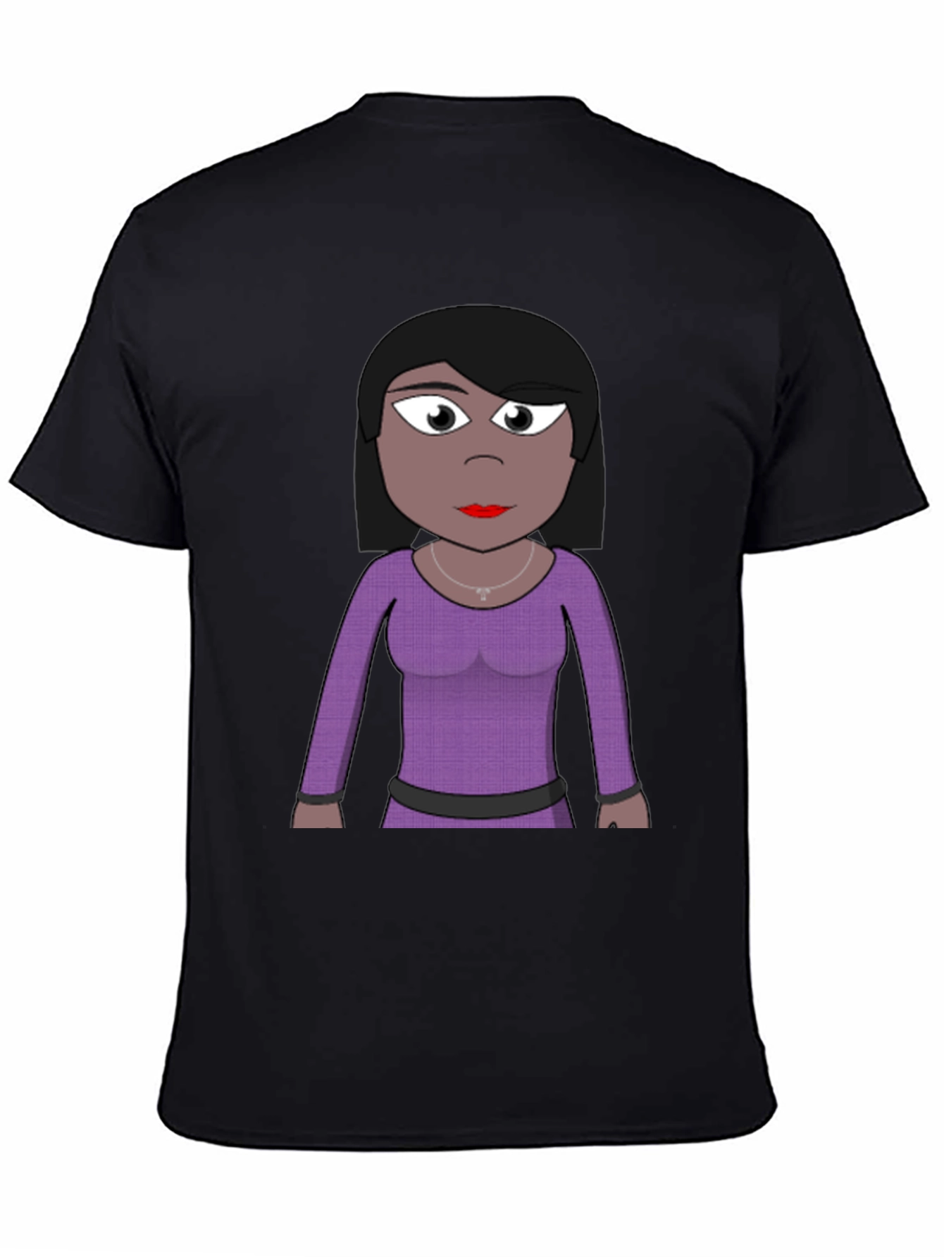 Cartoon Woman T-Shirt