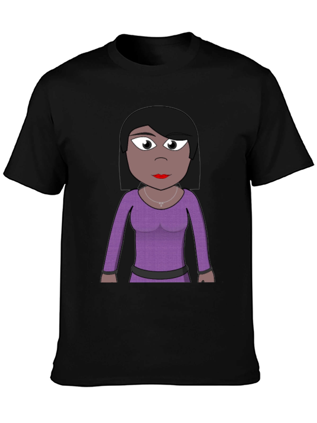 Cartoon Woman T-Shirt