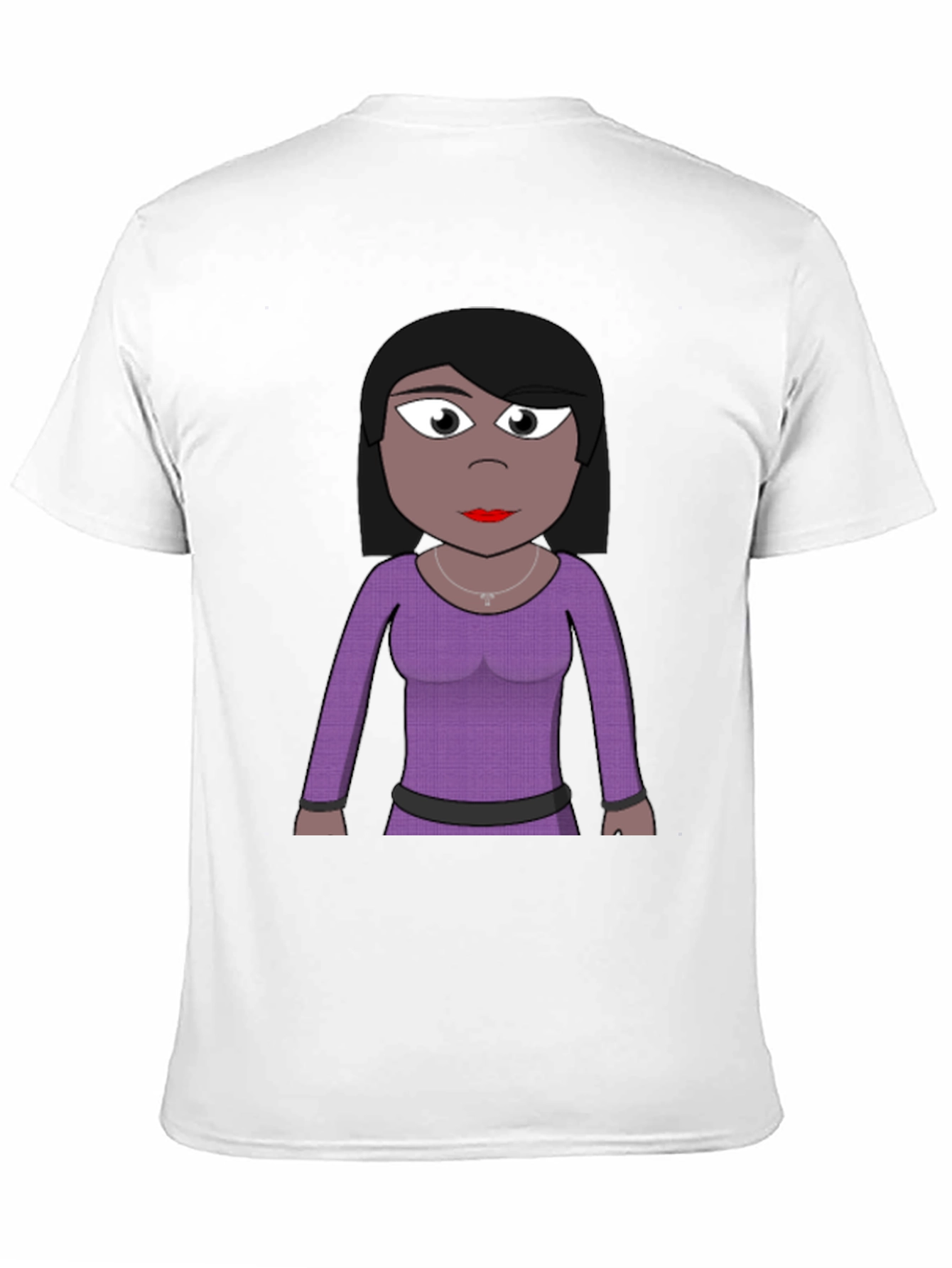 Cartoon Woman T-Shirt