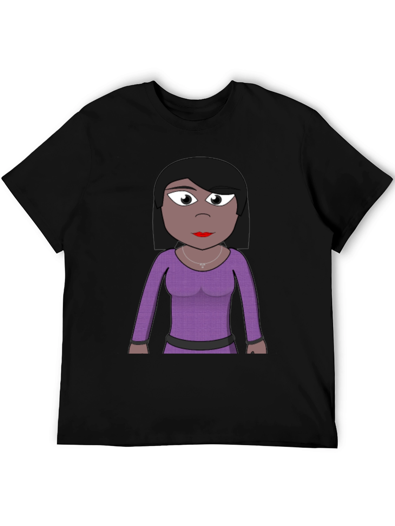 Cartoon Woman T-Shirt