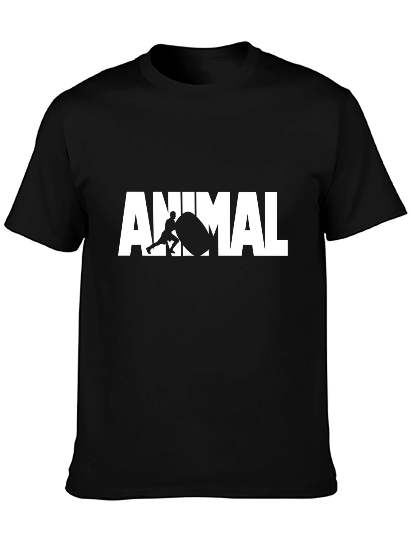Animal Strongman Black T-Shirt