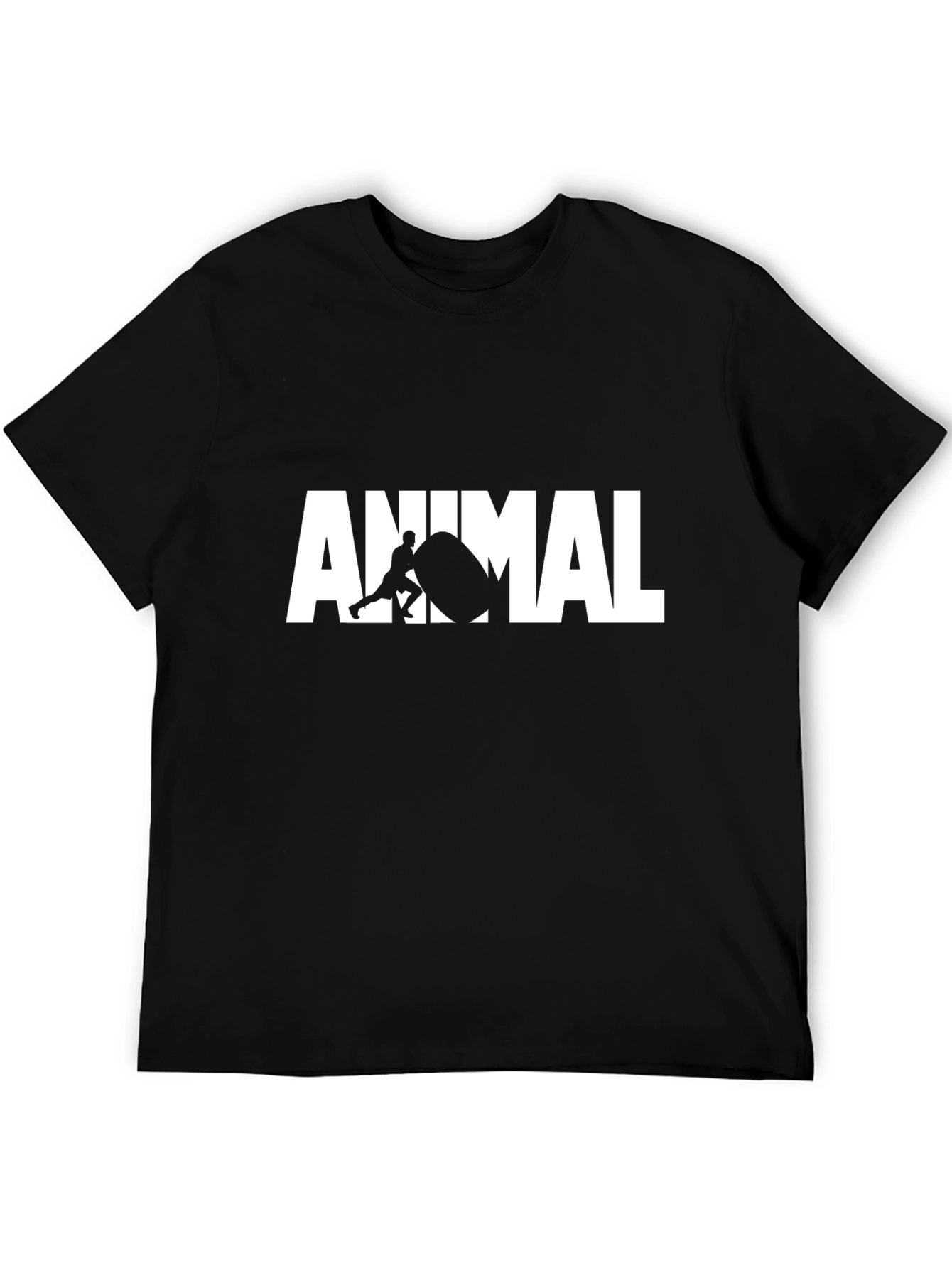 Animal Strongman Black T-Shirt