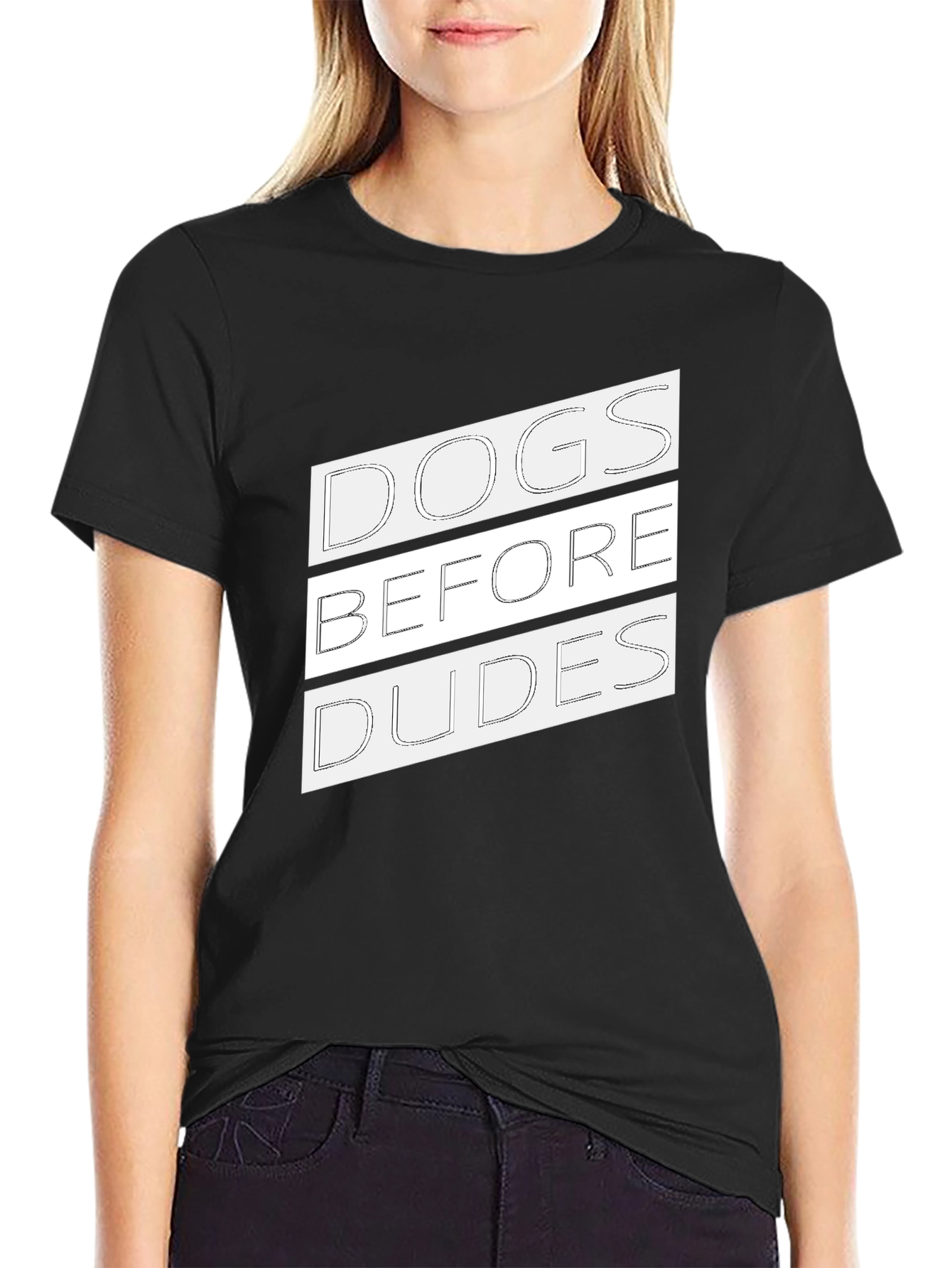 Dogs Before Dudes Graphic Tee
