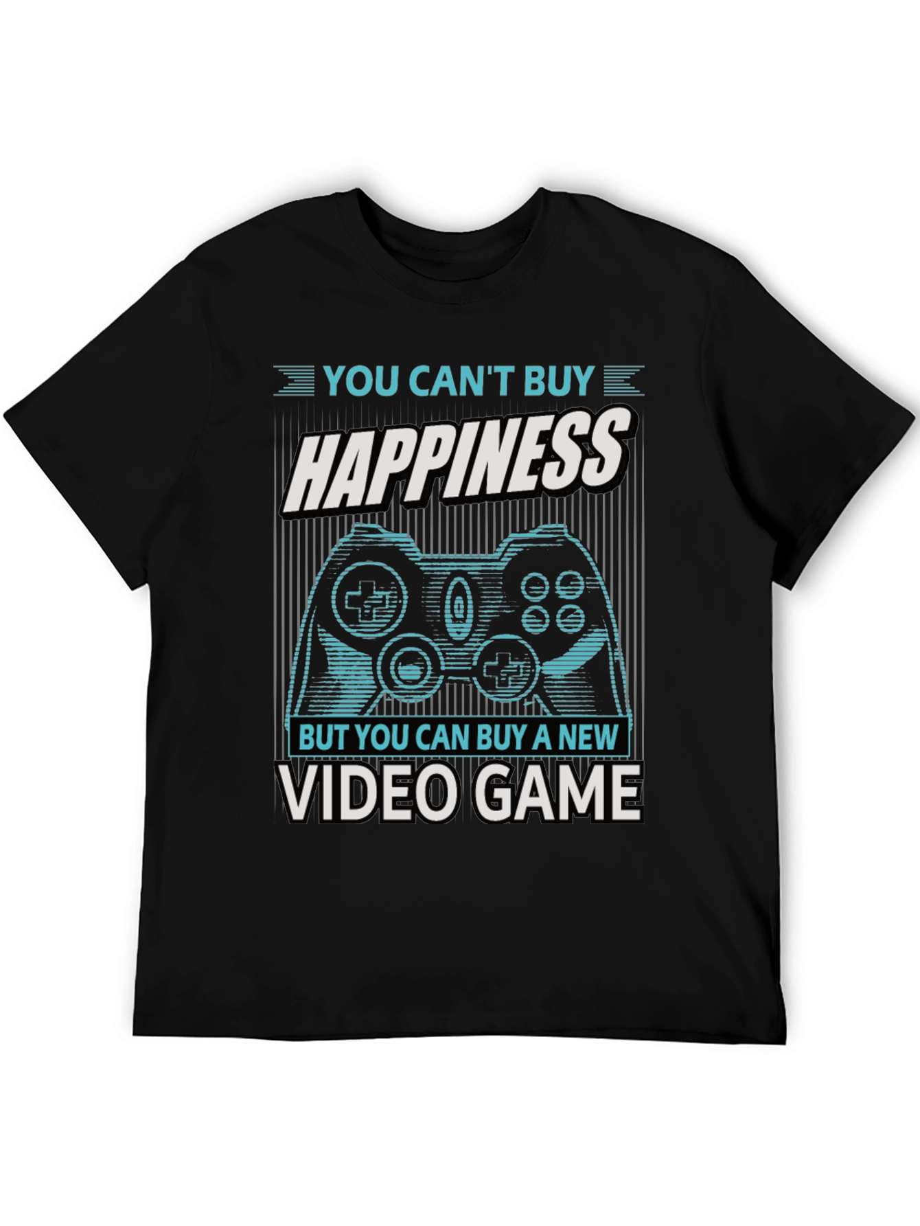 Gamer T-Shirt: Buy Video Games Not Happiness