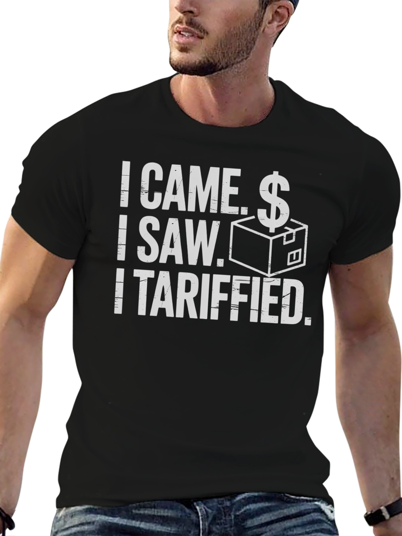 I Came I Saw I Tariffied Funny T-Shirt