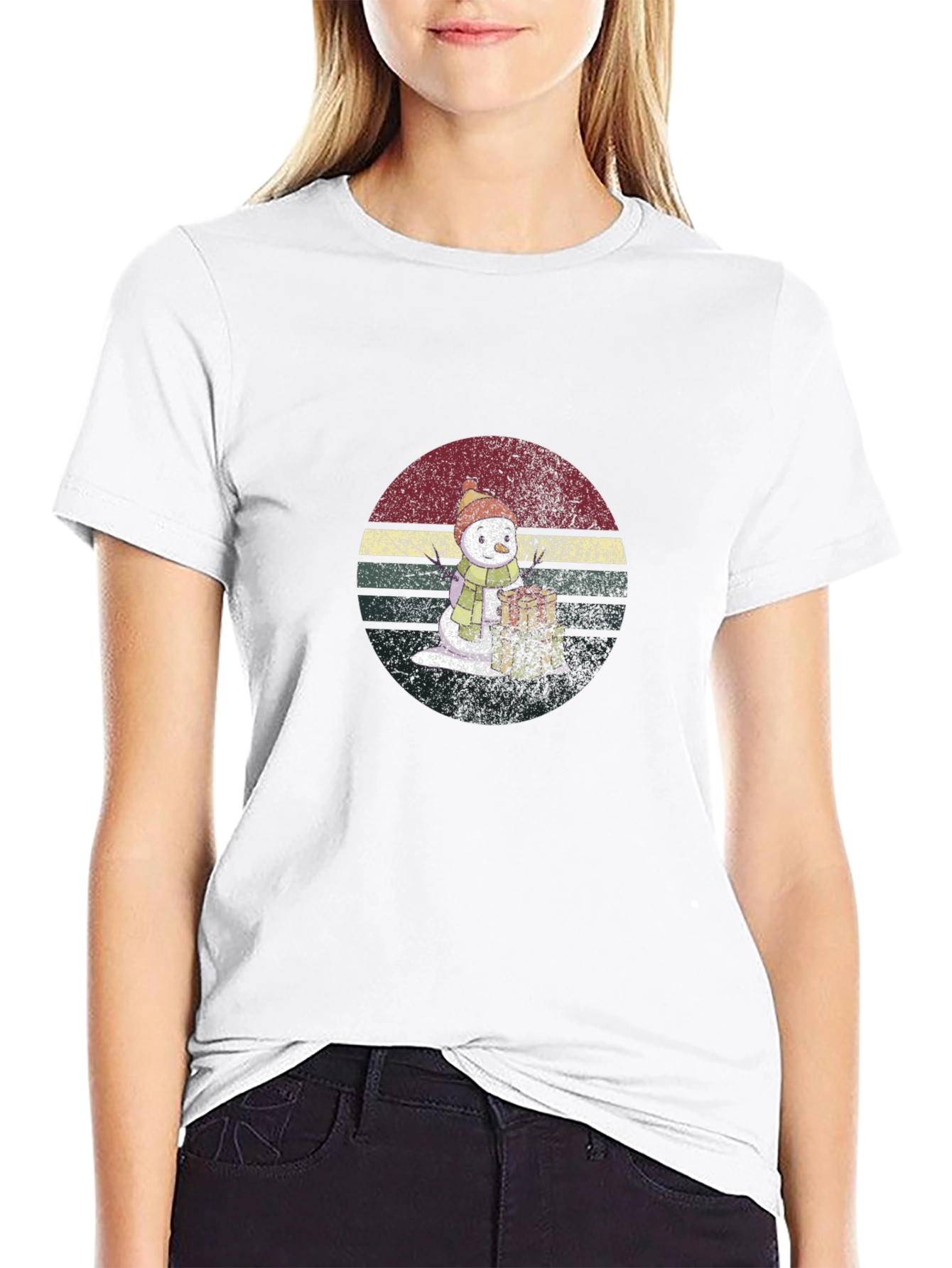 Retro Snowman T-Shirt
