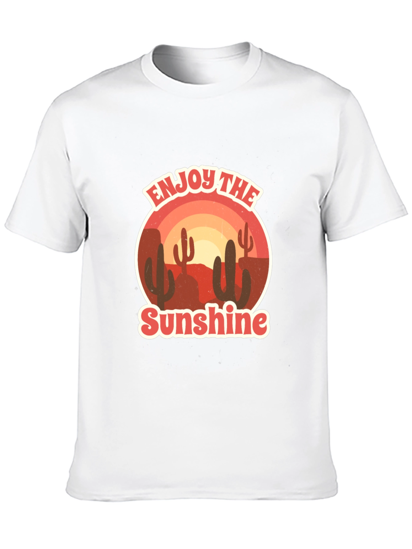 Enjoy the Sunshine Desert Graphic T-Shirt