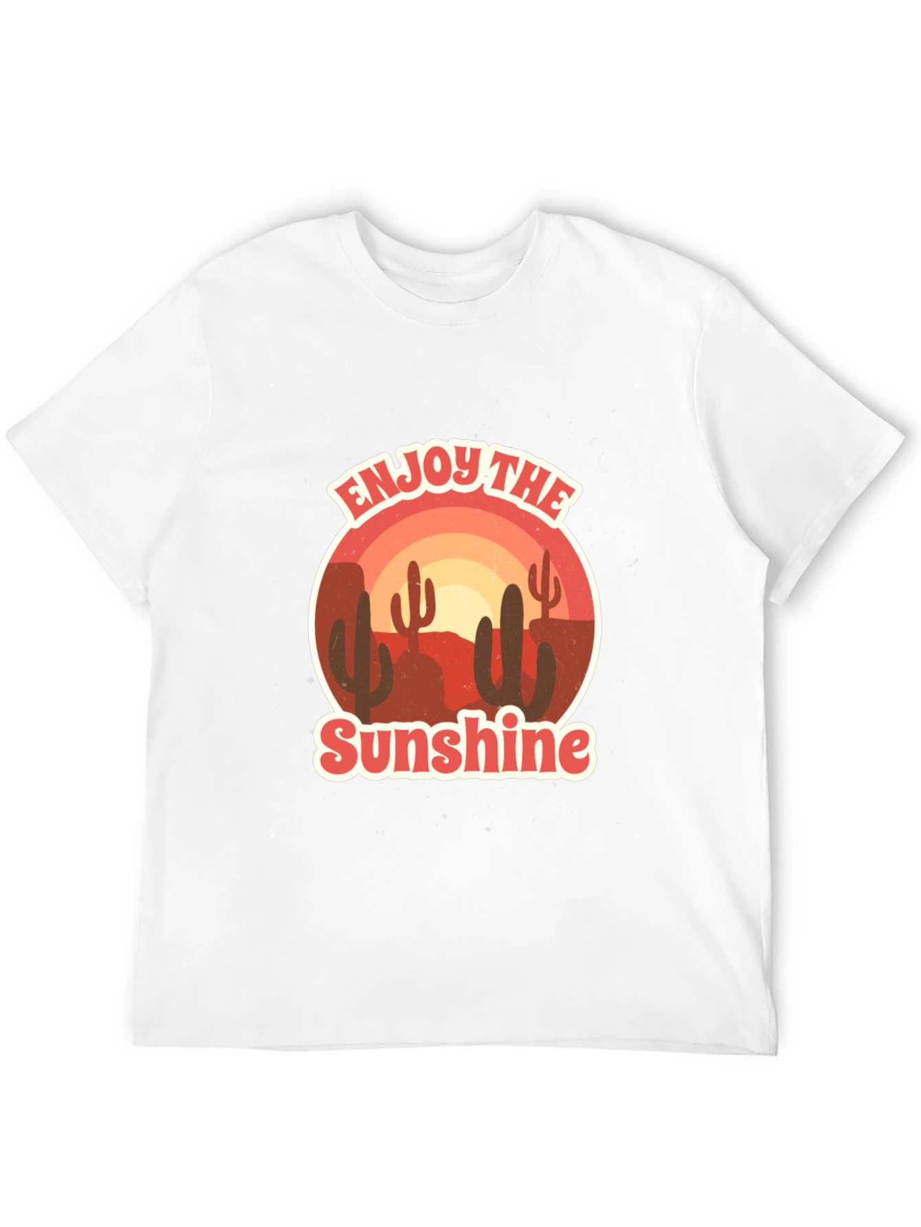 Enjoy the Sunshine Desert Graphic T-Shirt