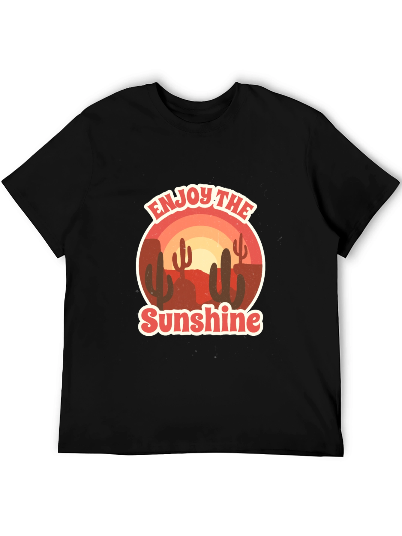 Enjoy the Sunshine Desert Graphic T-Shirt
