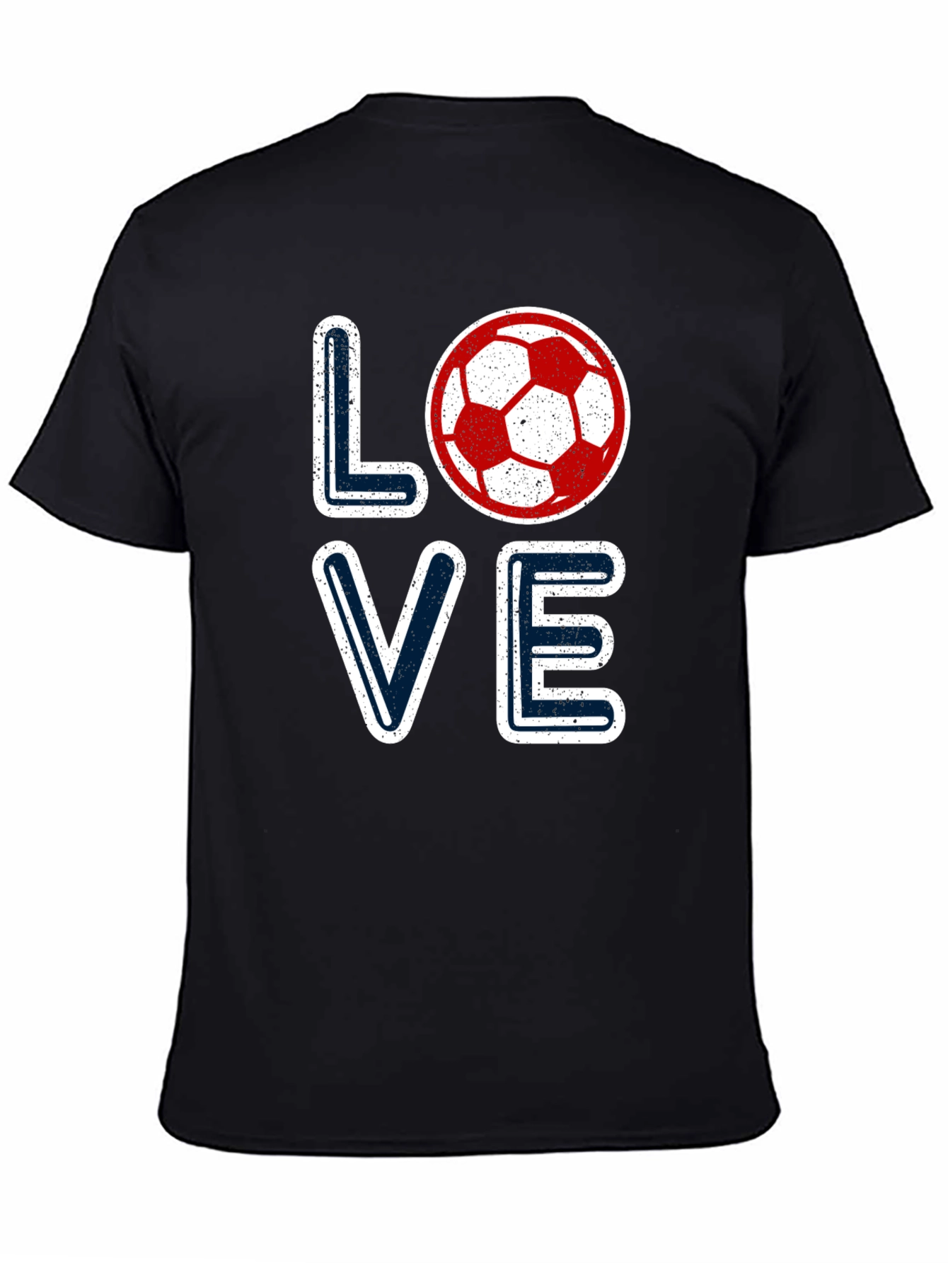 Love Soccer Graphic Tee - Sporty Fan T-Shirt