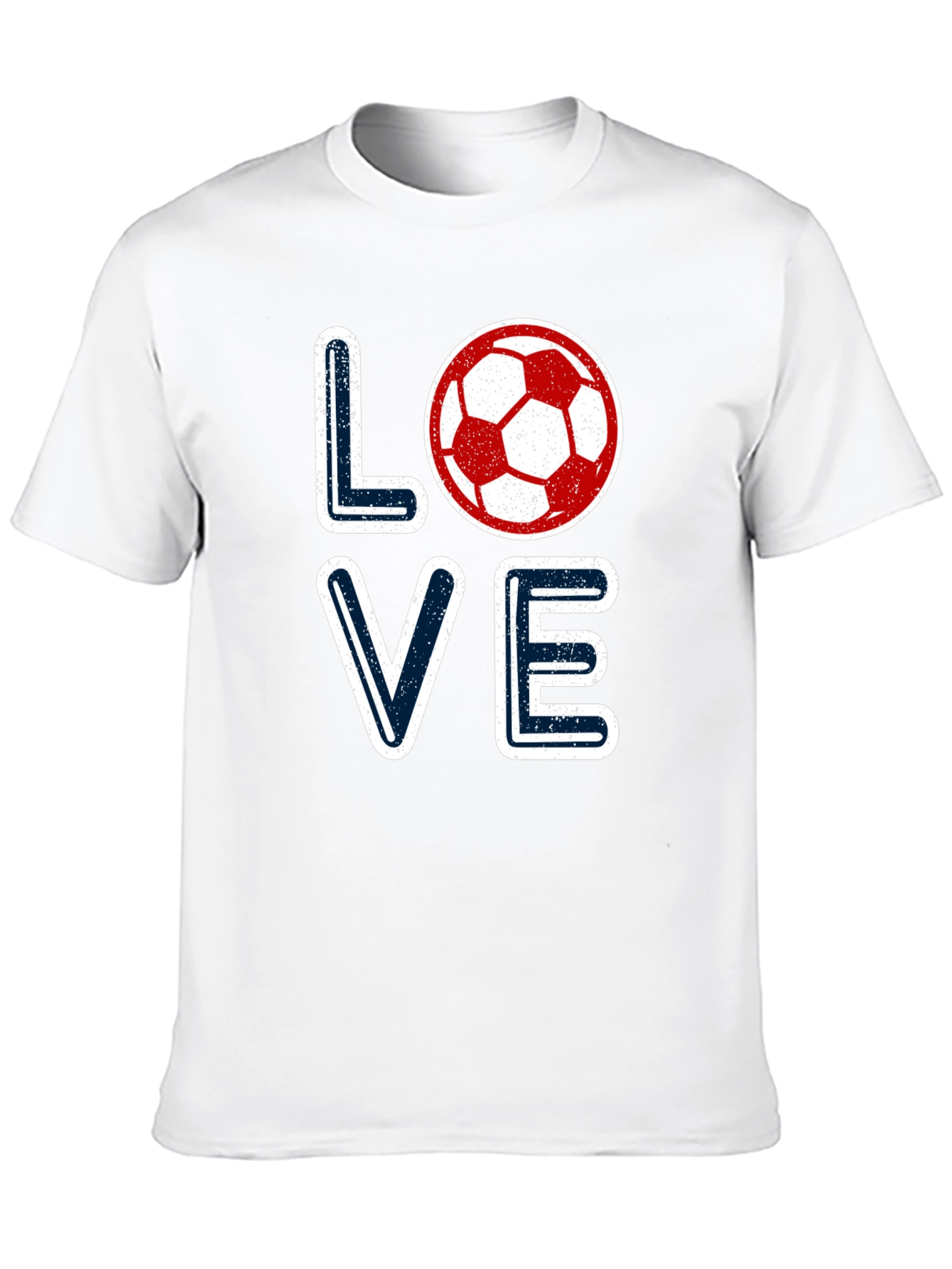 Love Soccer Graphic Tee - Sporty Fan T-Shirt