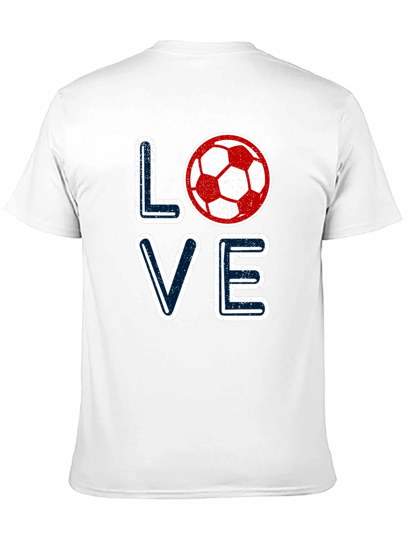 Love Soccer Graphic Tee - Sporty Fan T-Shirt