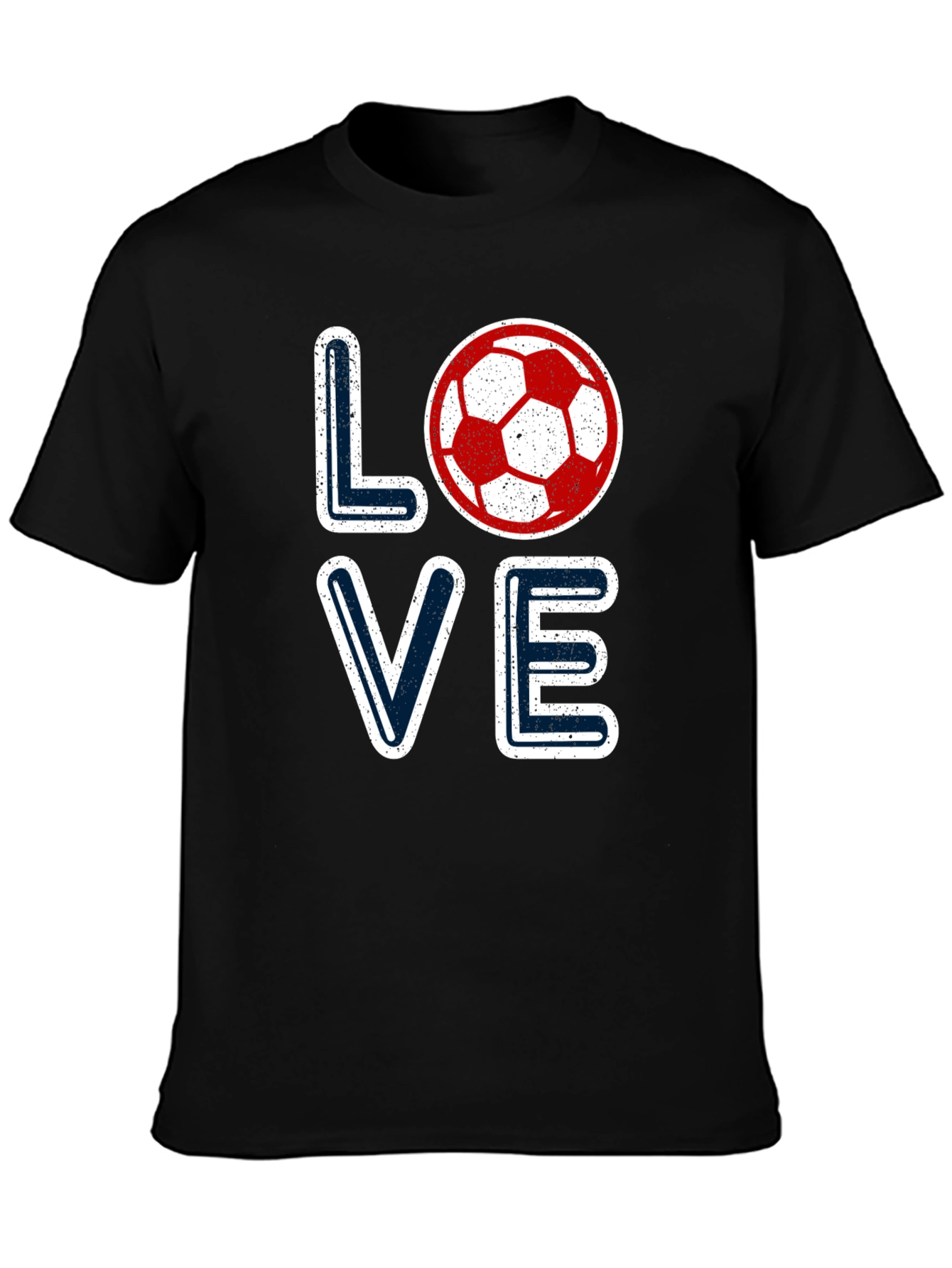 Love Soccer Graphic Tee - Sporty Fan T-Shirt