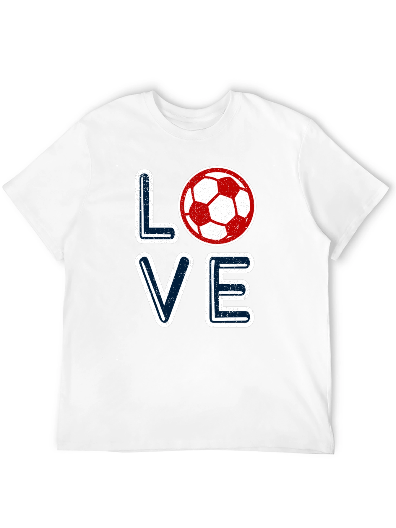 Love Soccer Graphic Tee - Sporty Fan T-Shirt