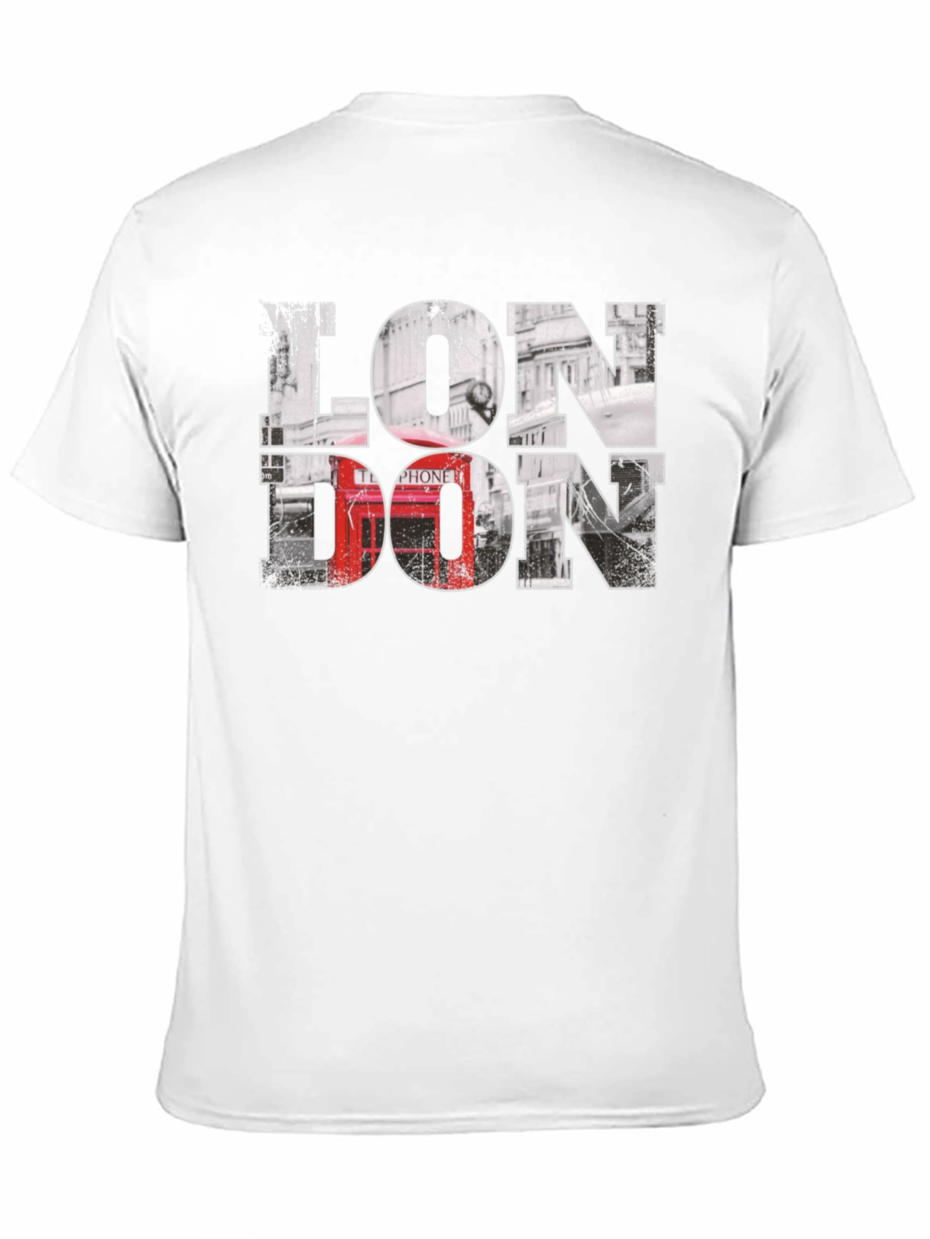 London Graphic Tee - Black Cotton