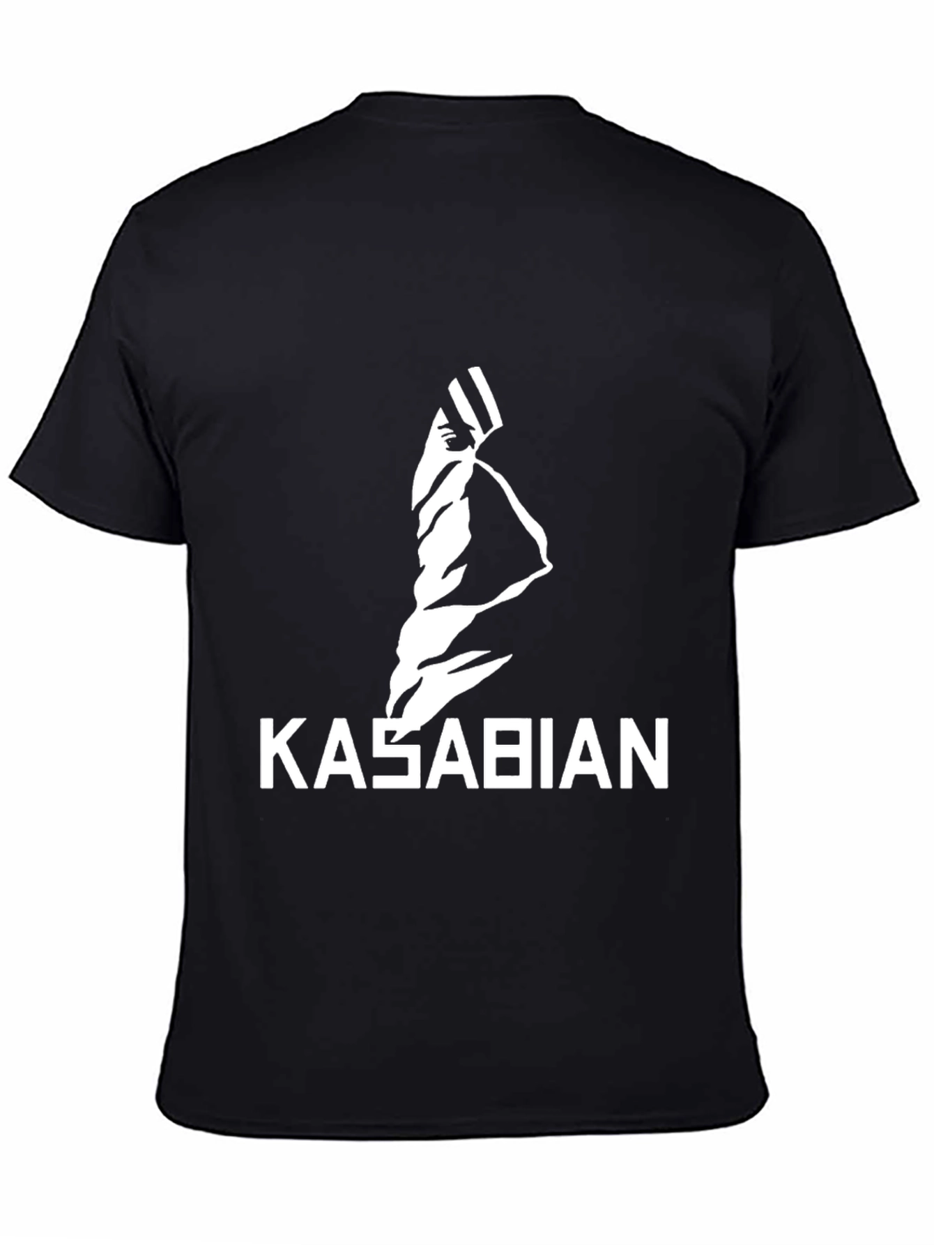 Kasabian Band Graphic Tee - Black Cotton T-Shirt