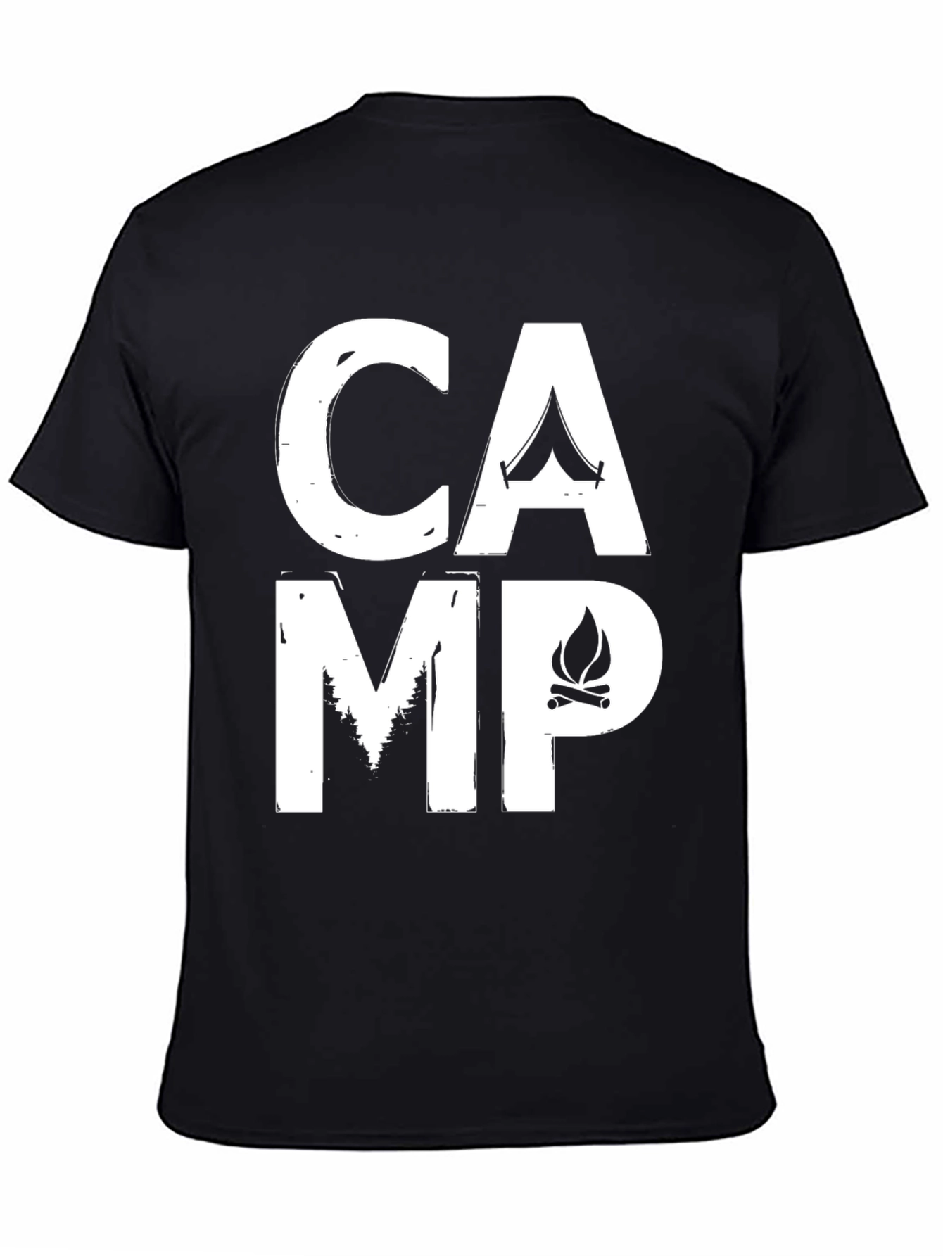 Camp Graphic Tee - Black